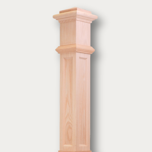 Raised Panel- Box Newels