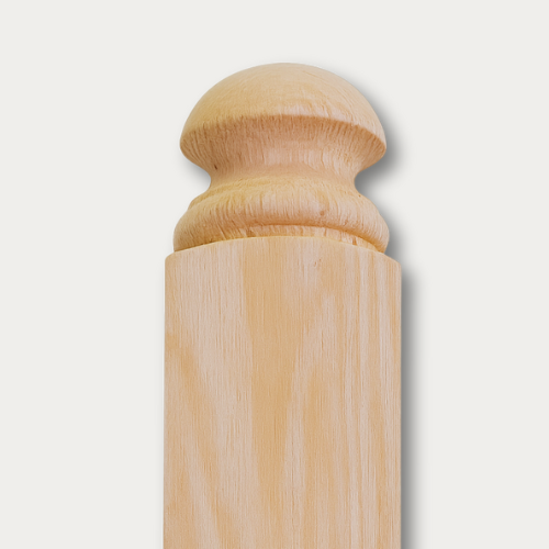 Mushroom Top- Wood Newels