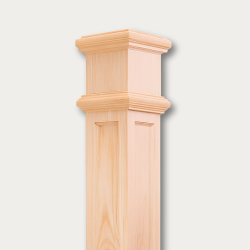 Recessed Panel- Box Newels