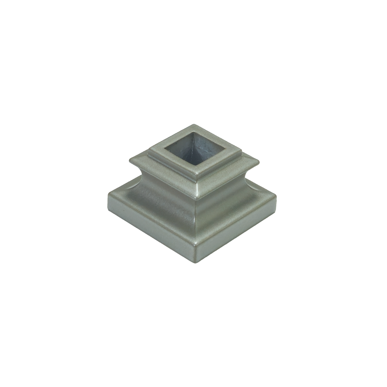 2340 - 1/2" Square Baluster Shoe - Flat Square No Screw