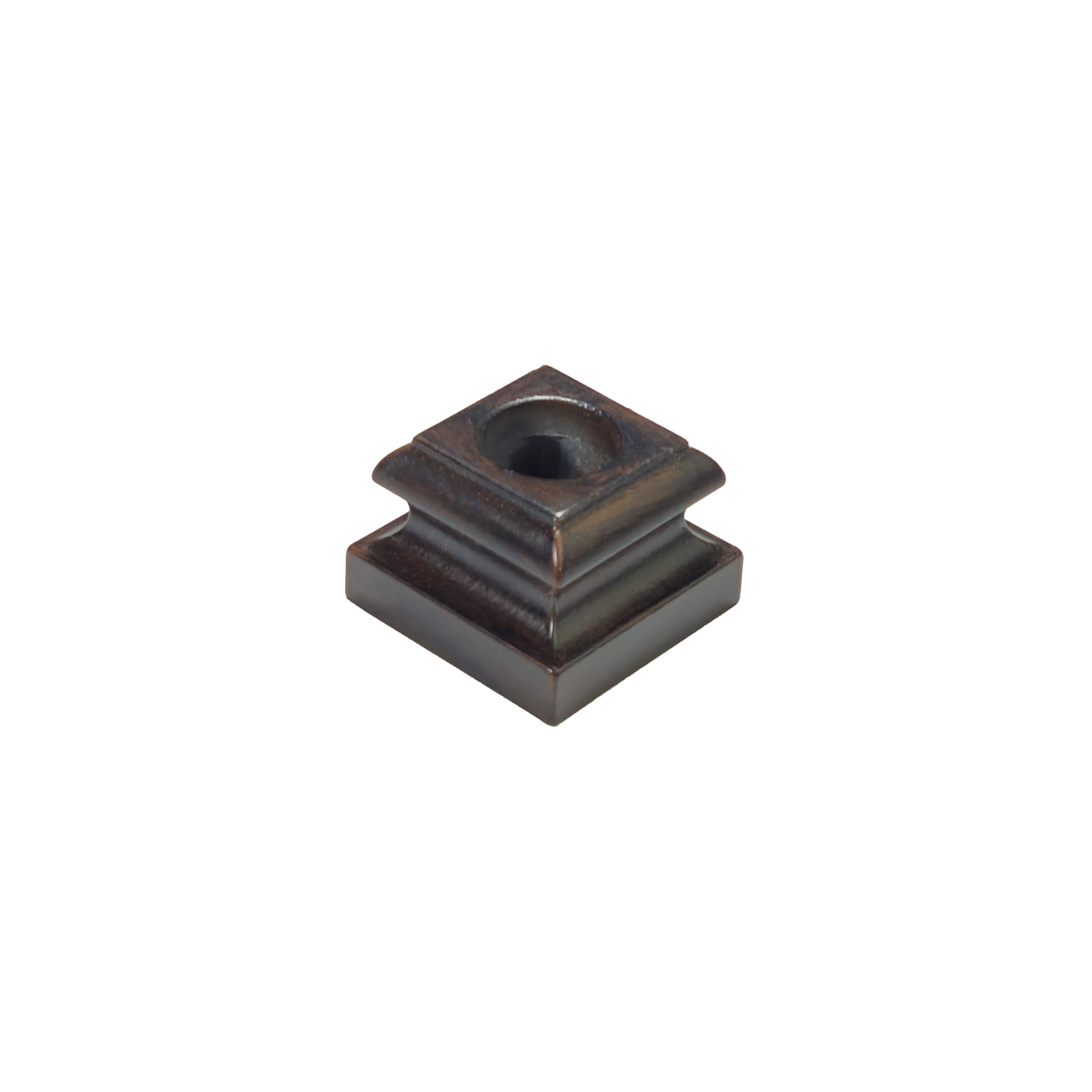 3.13 - 9/16" Round Baluster Shoe - Flat Square
