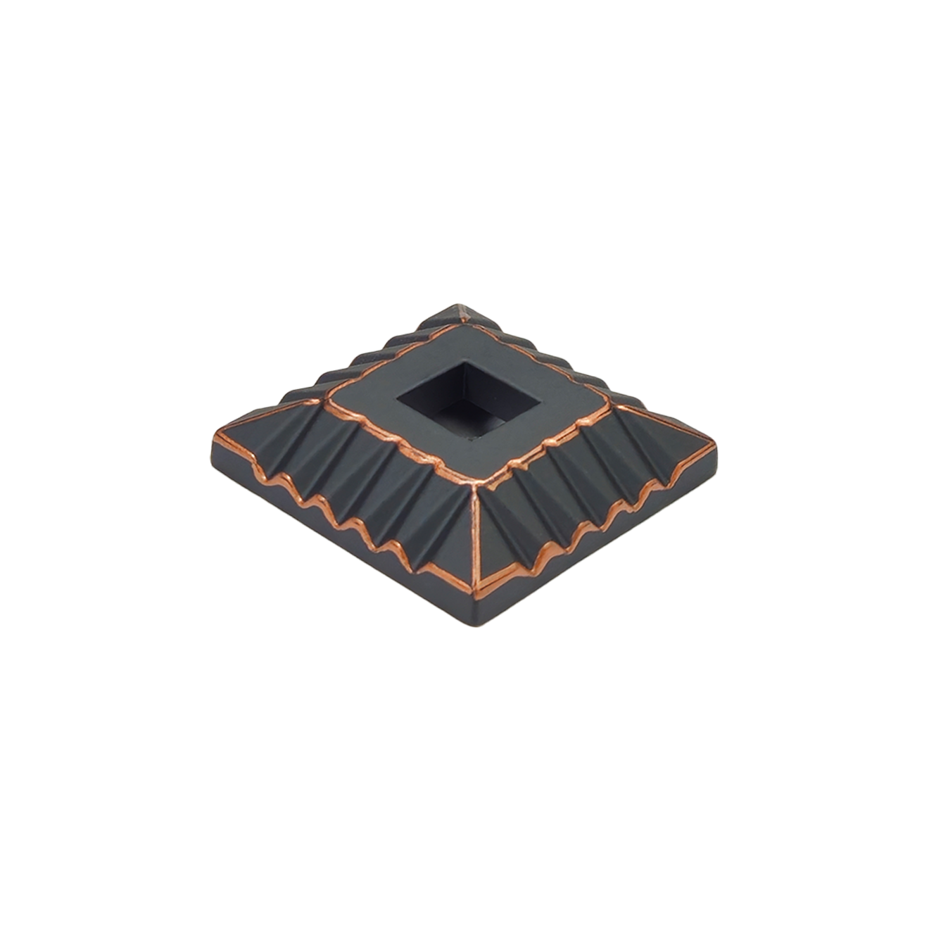 3.4 - 1/2" Square Baluster Shoe - Flat Square