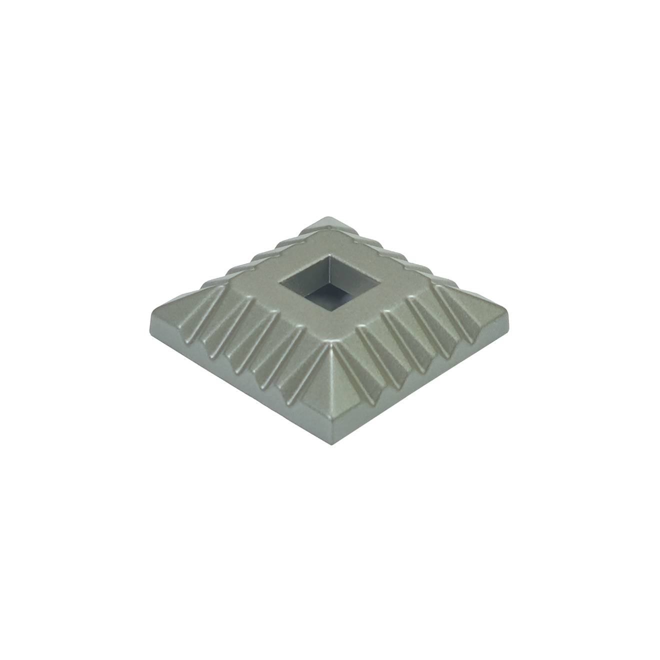 3.4 - 1/2" Square Baluster Shoe - Flat Square