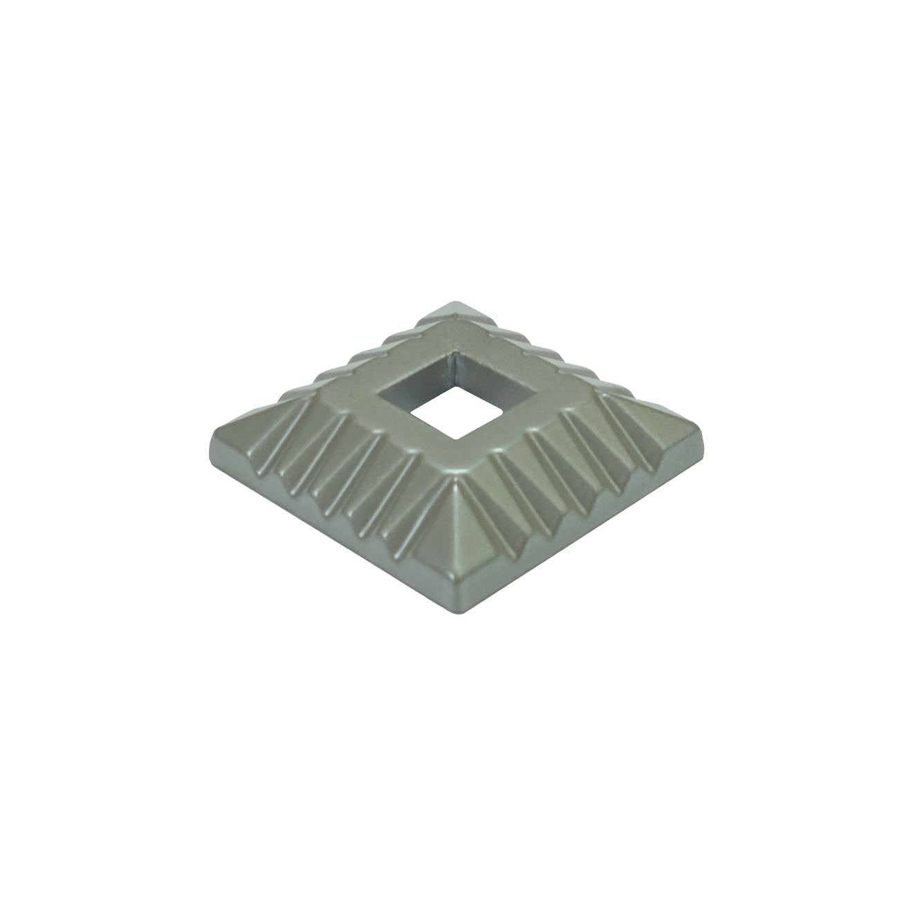 3.41 - 9/16" Square Baluster Shoe - Flat Square
