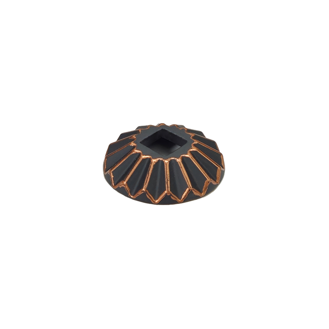 3.5 - 1/2" Square Baluster Shoe - Flat Round
