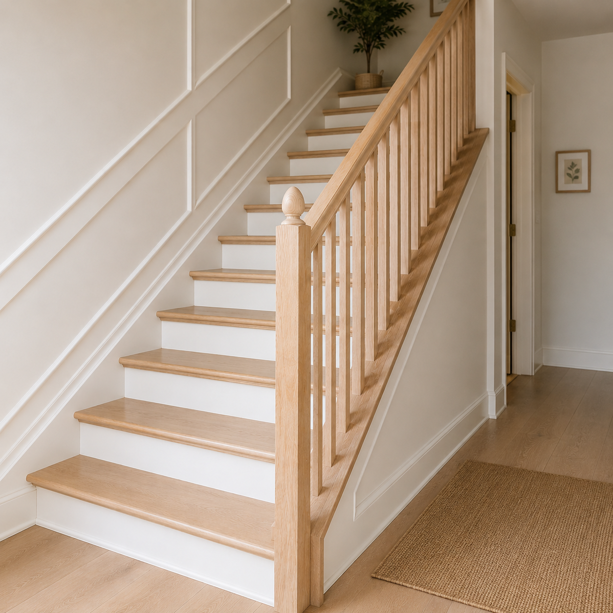 4005-56AT - Acorn Top Wood Newel