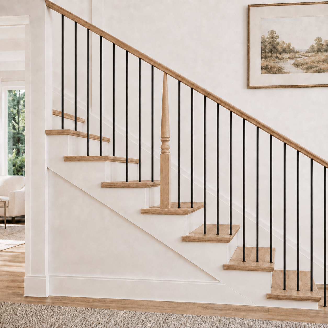 4010-SP - Stabilizer Wood Newel