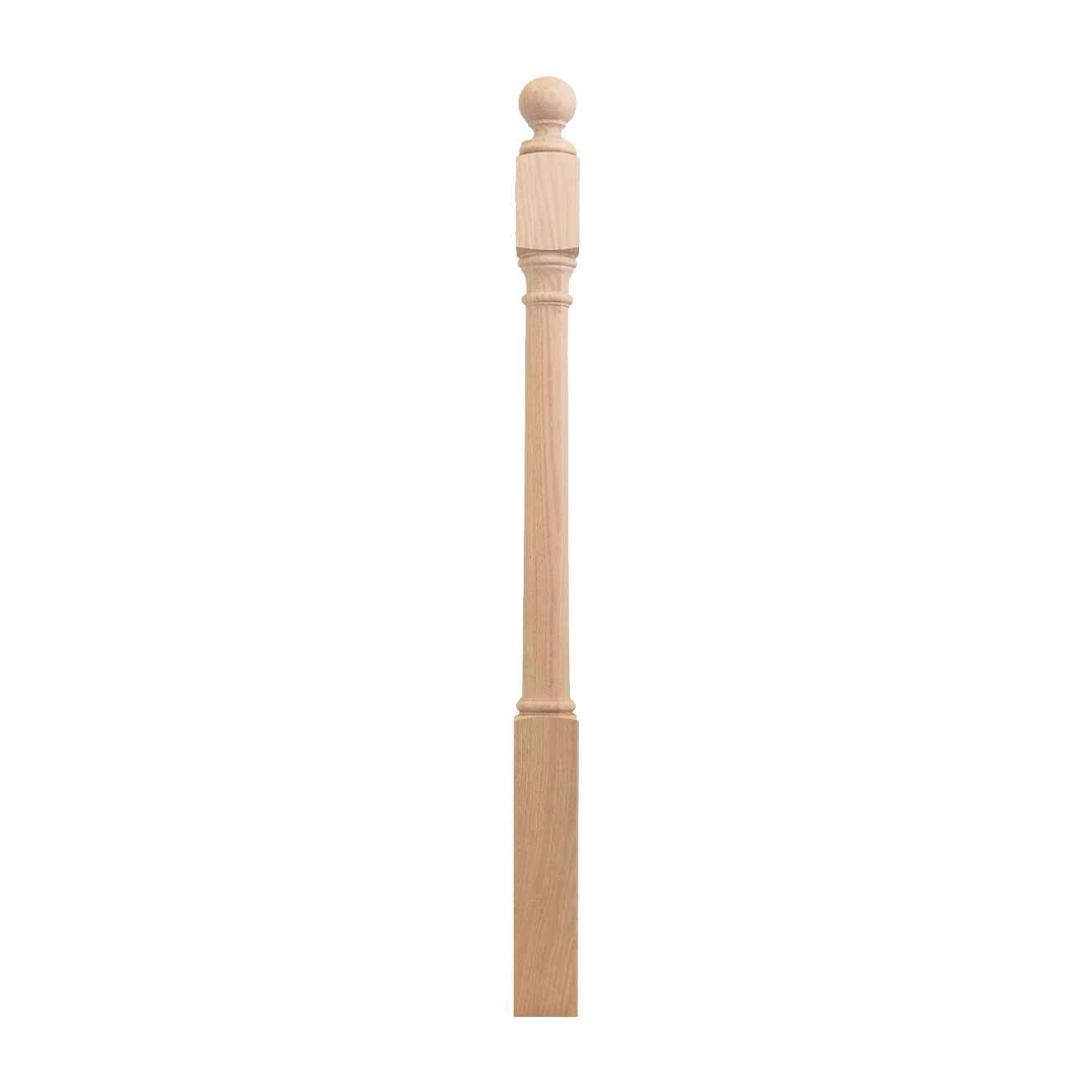 4040-48BT - Ball Top Wood Newel