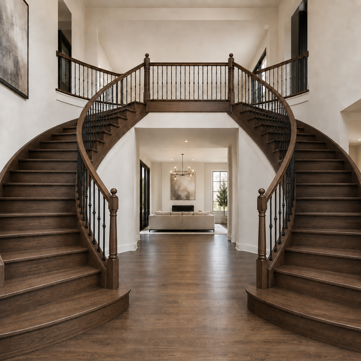 4040-48BT - Ball Top Wood Newel