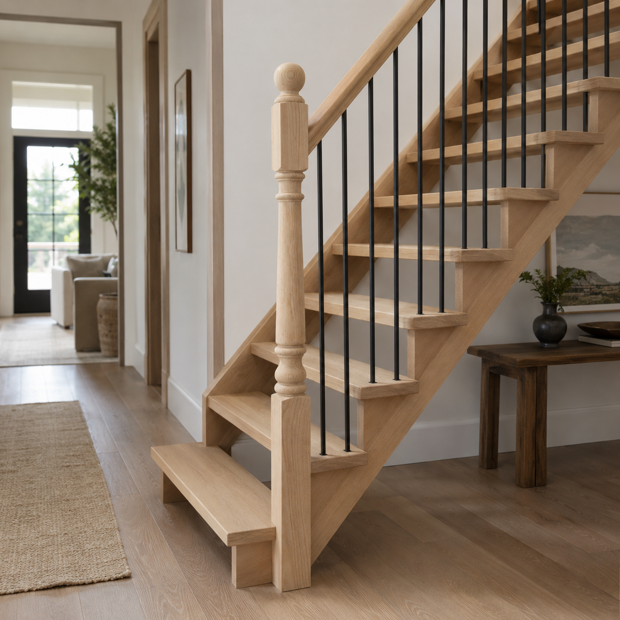 4040MS-48BT - Ball Top Wood Newel