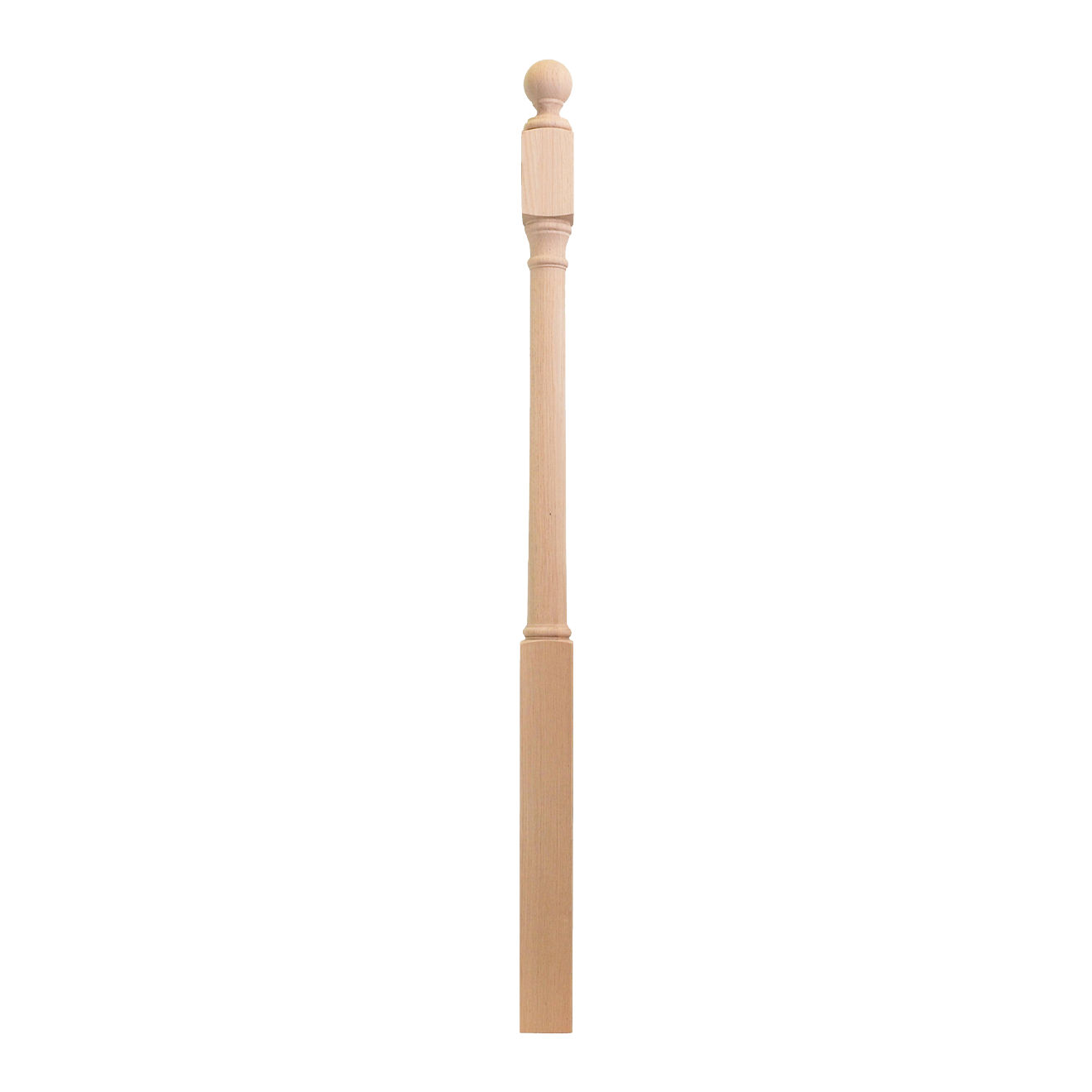 4042-54BT - Ball Top Wood Newel