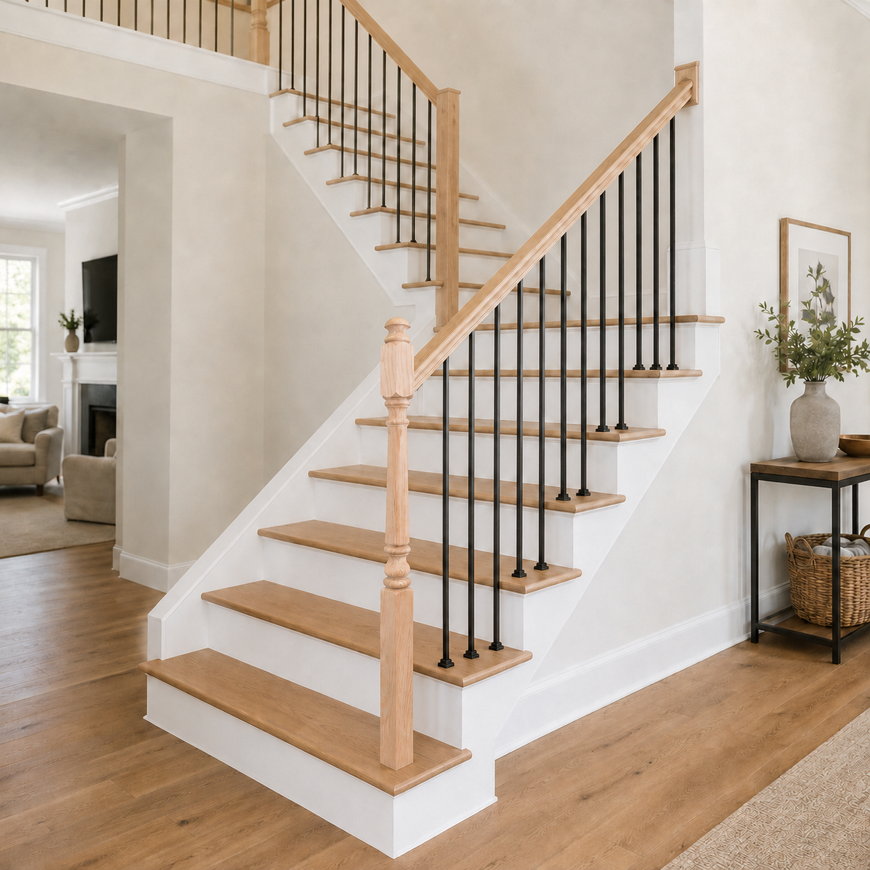 4042MS-54MT - Mushroom Top Wood Newel