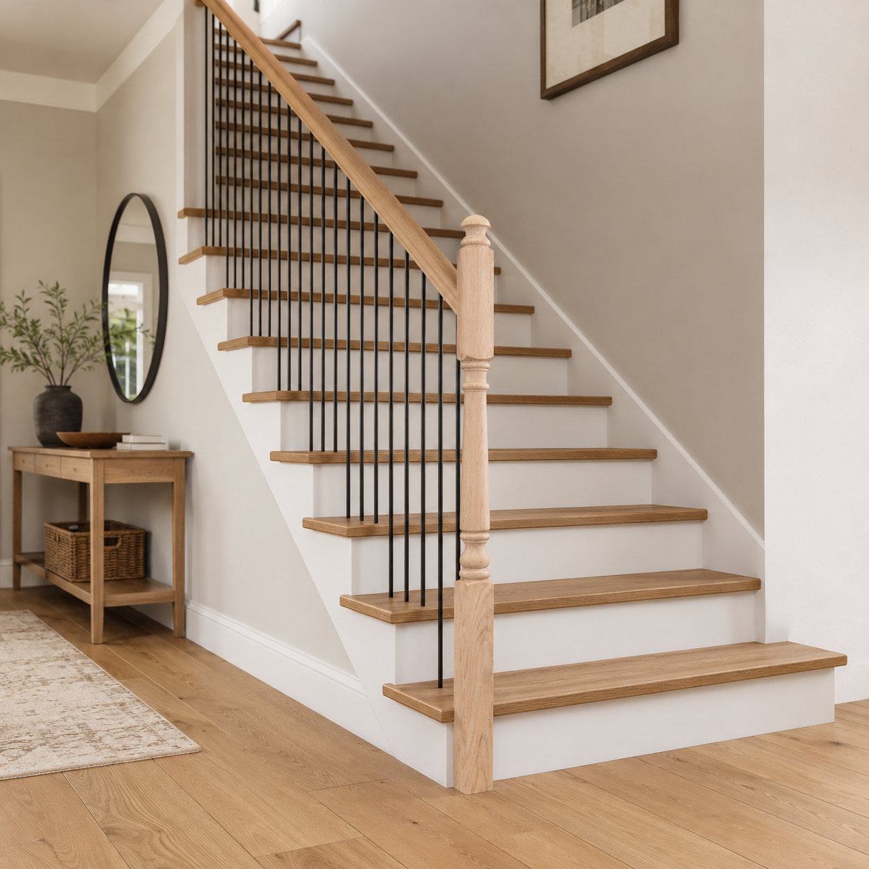 4043MS-54MT - Mushroom Top Wood Newel