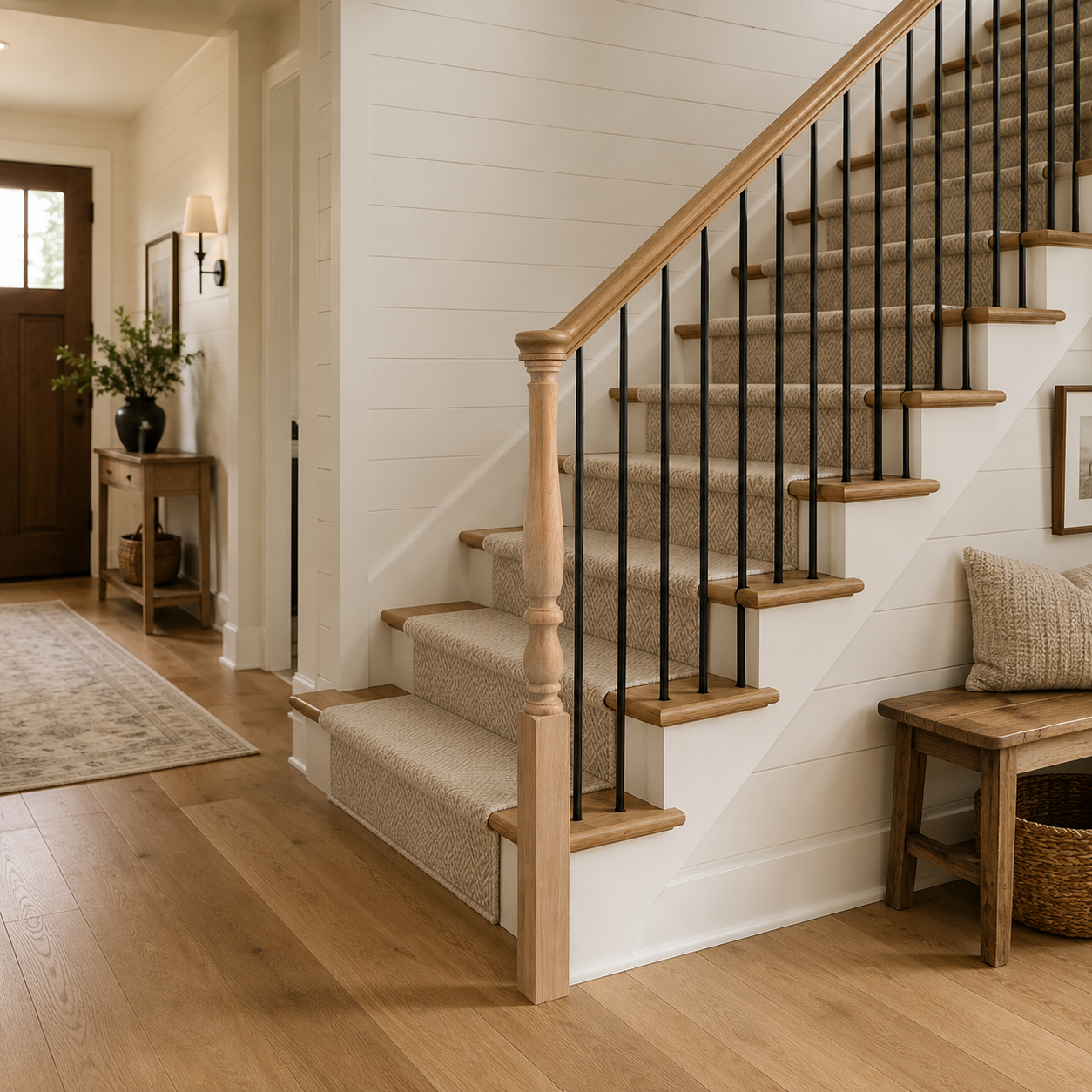 4140-48PT - Pin Top Wood Newel