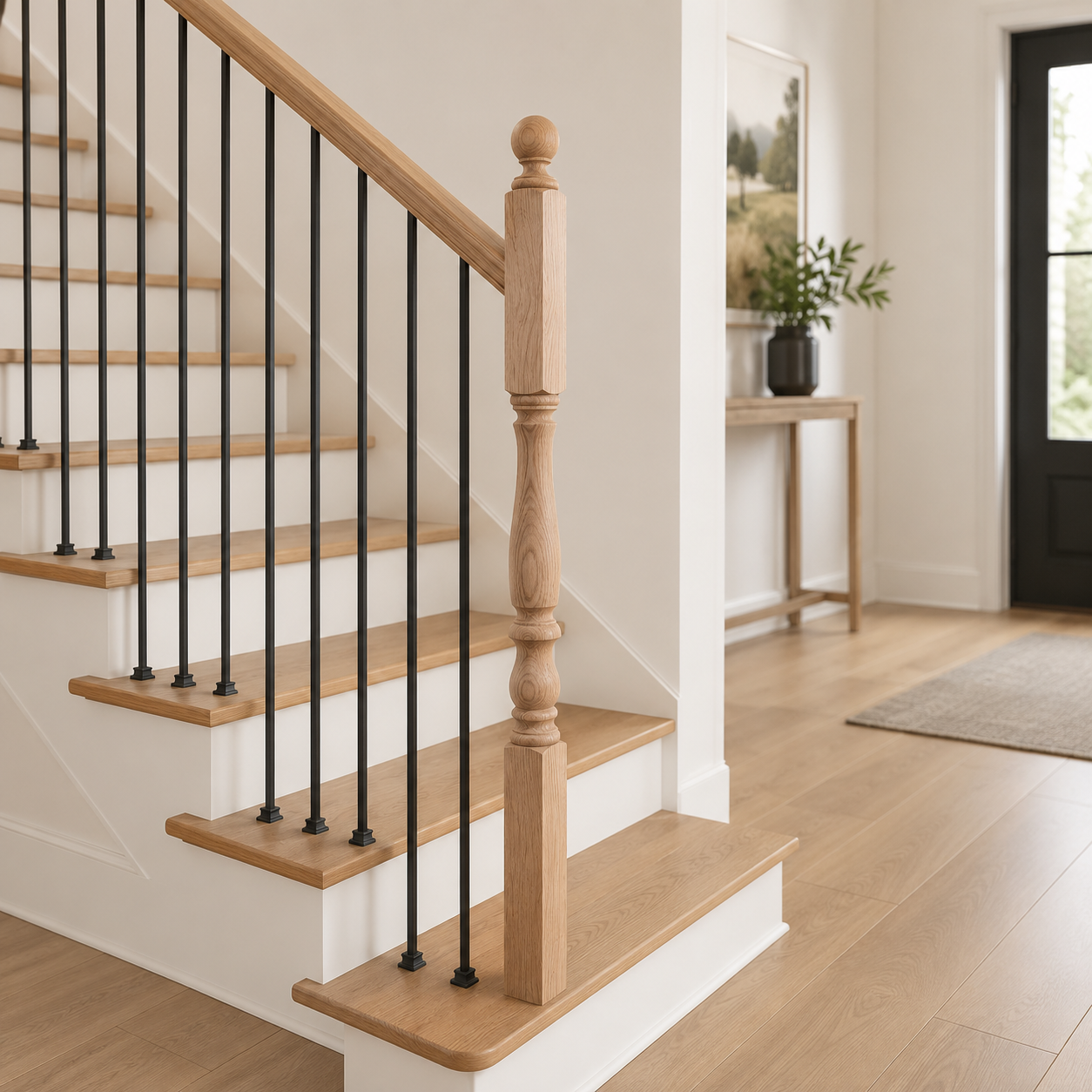 4170-54BT - Ball Top Wood Newel