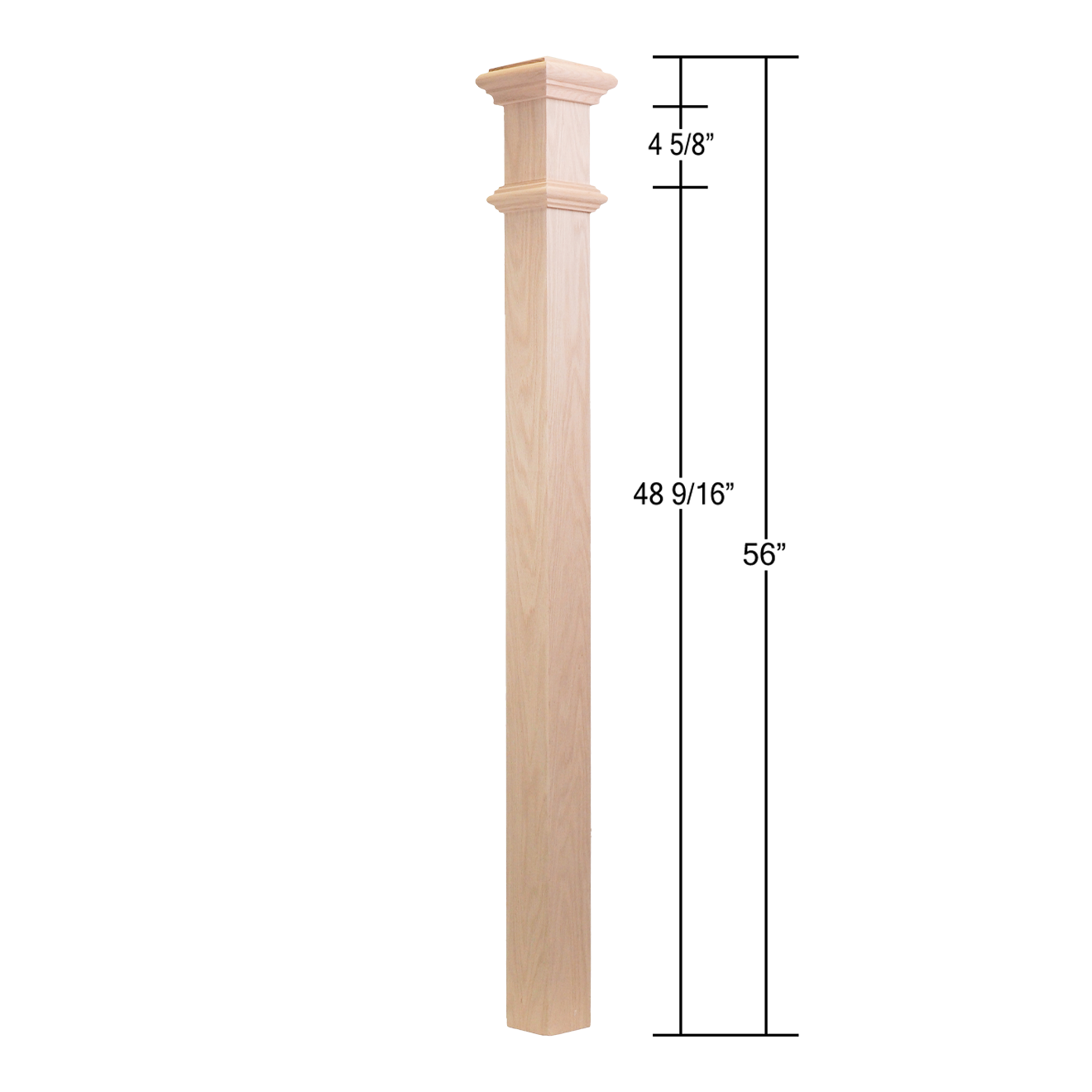 4191-P - Plain Box Newel