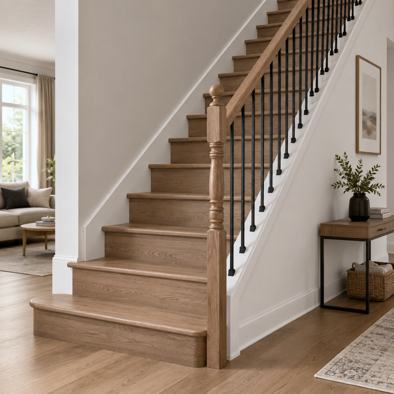 4301-54BT - Ball Top Wood Newel