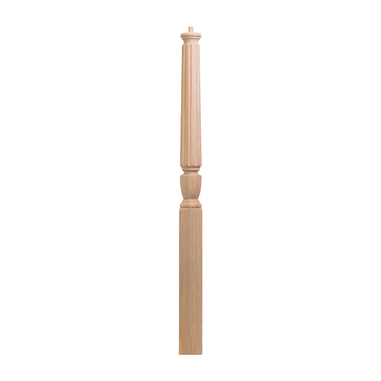 4411-48PT - Pin Top Wood Newel – International Stair Products