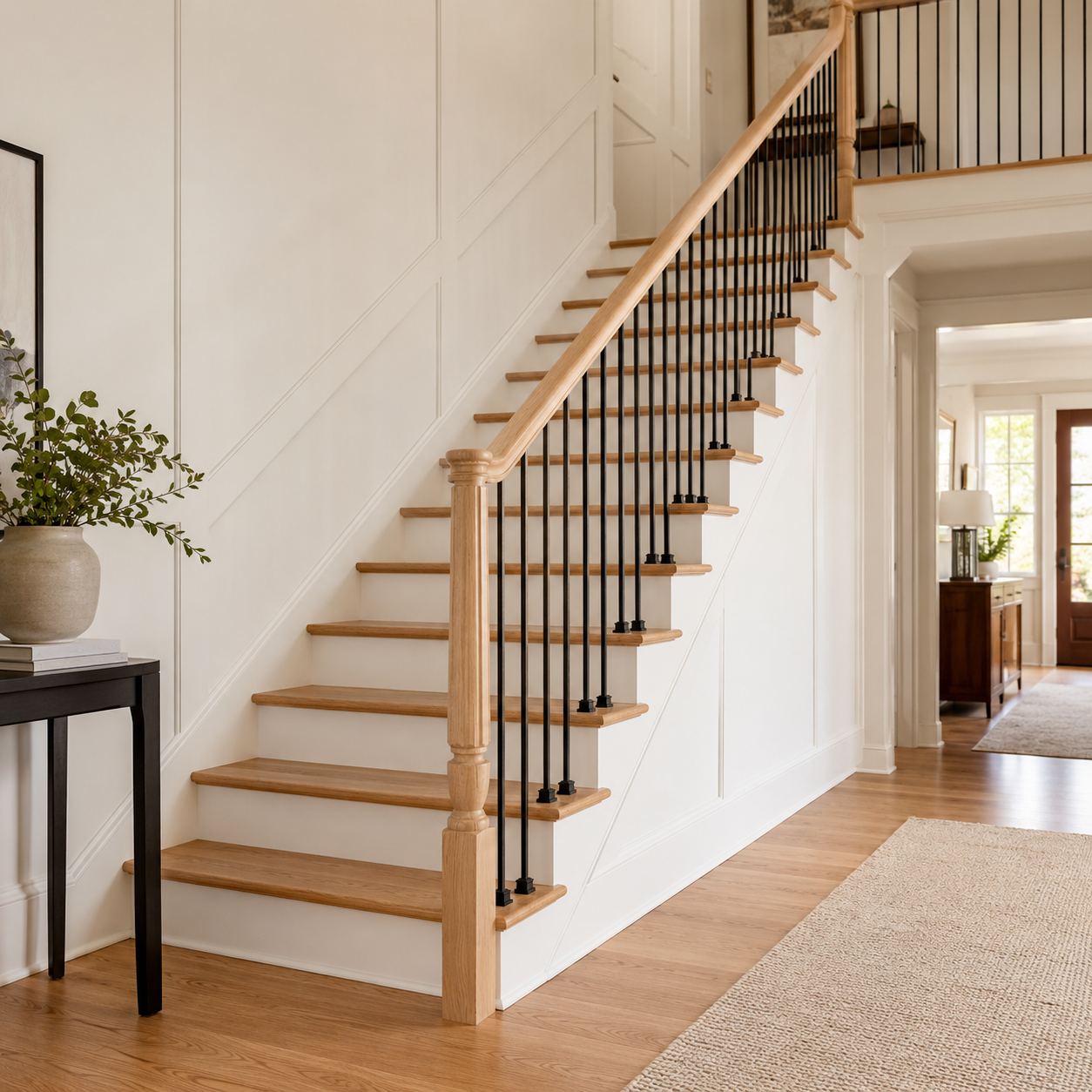 4411-48PT - Pin Top Wood Newel
