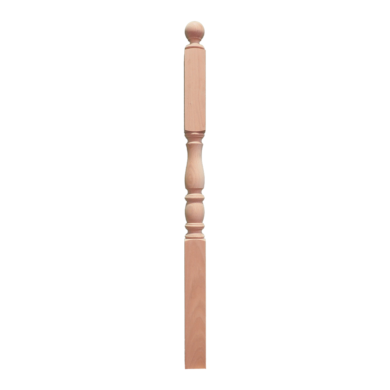 4446-54BT - Ball Top Wood Newel