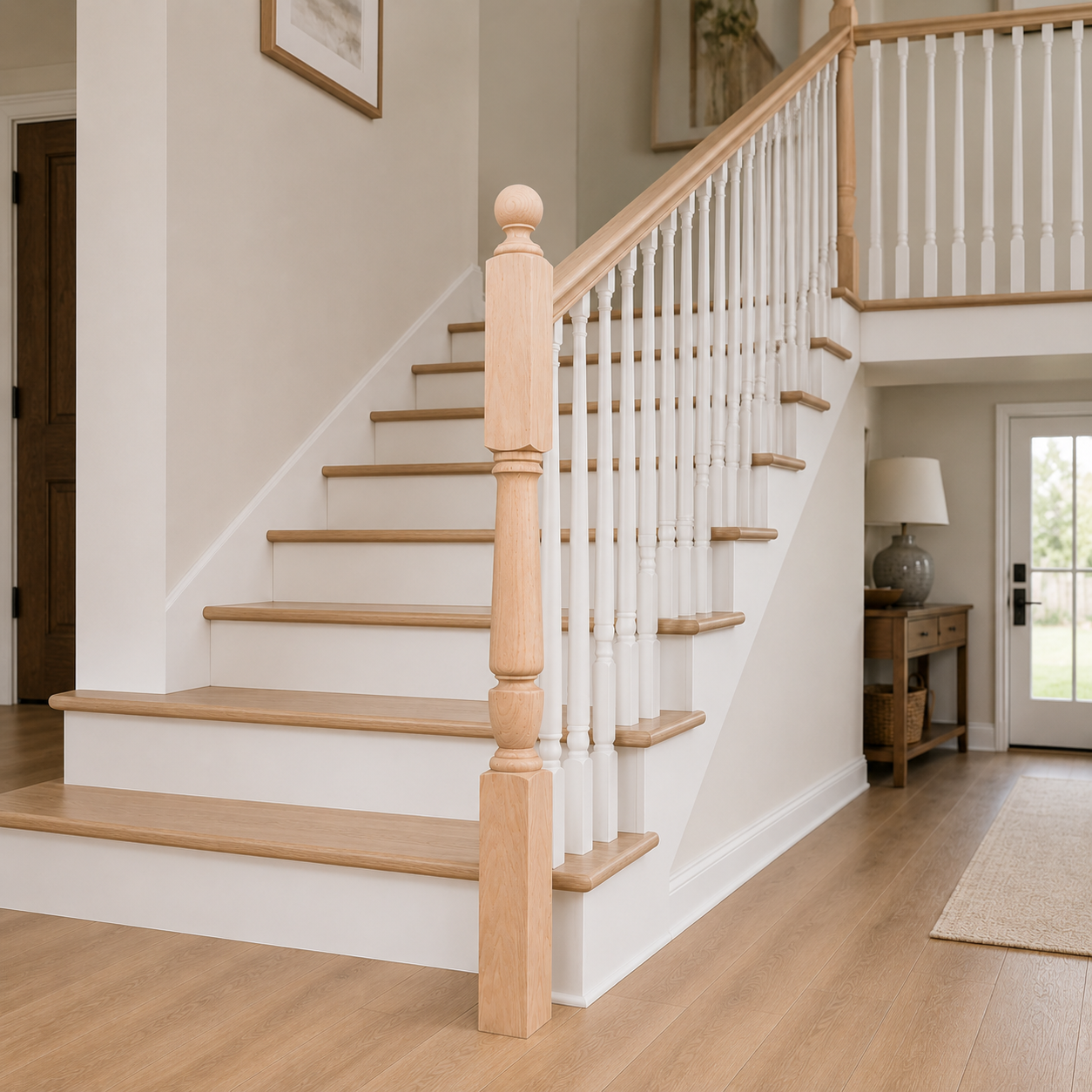 4470-54BT - Ball Top Wood Newel
