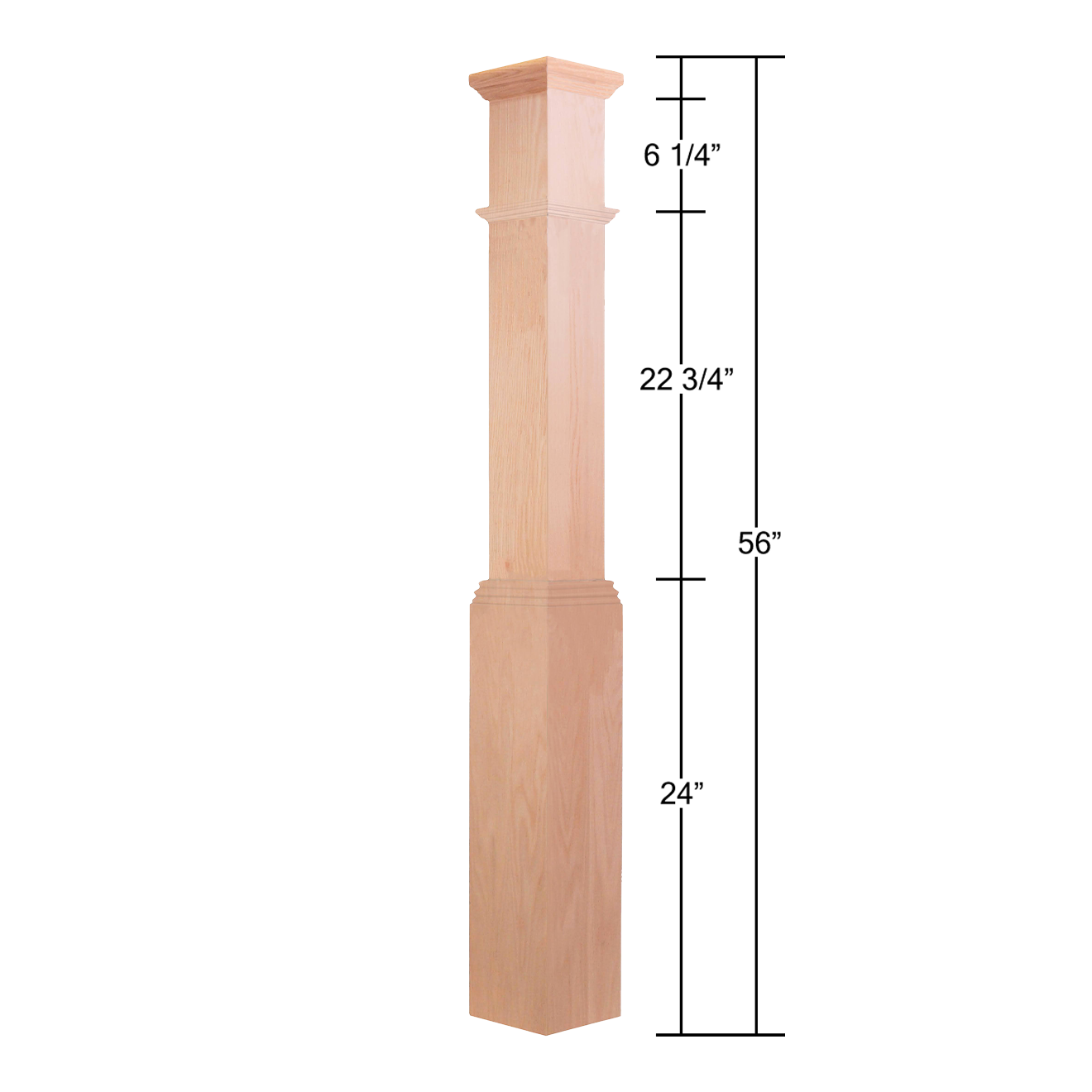 4691-P - Plain Box Newel
