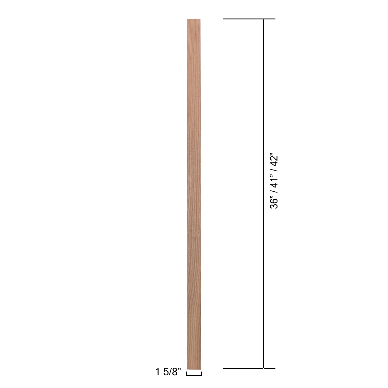 5360 Square Wood Baluster