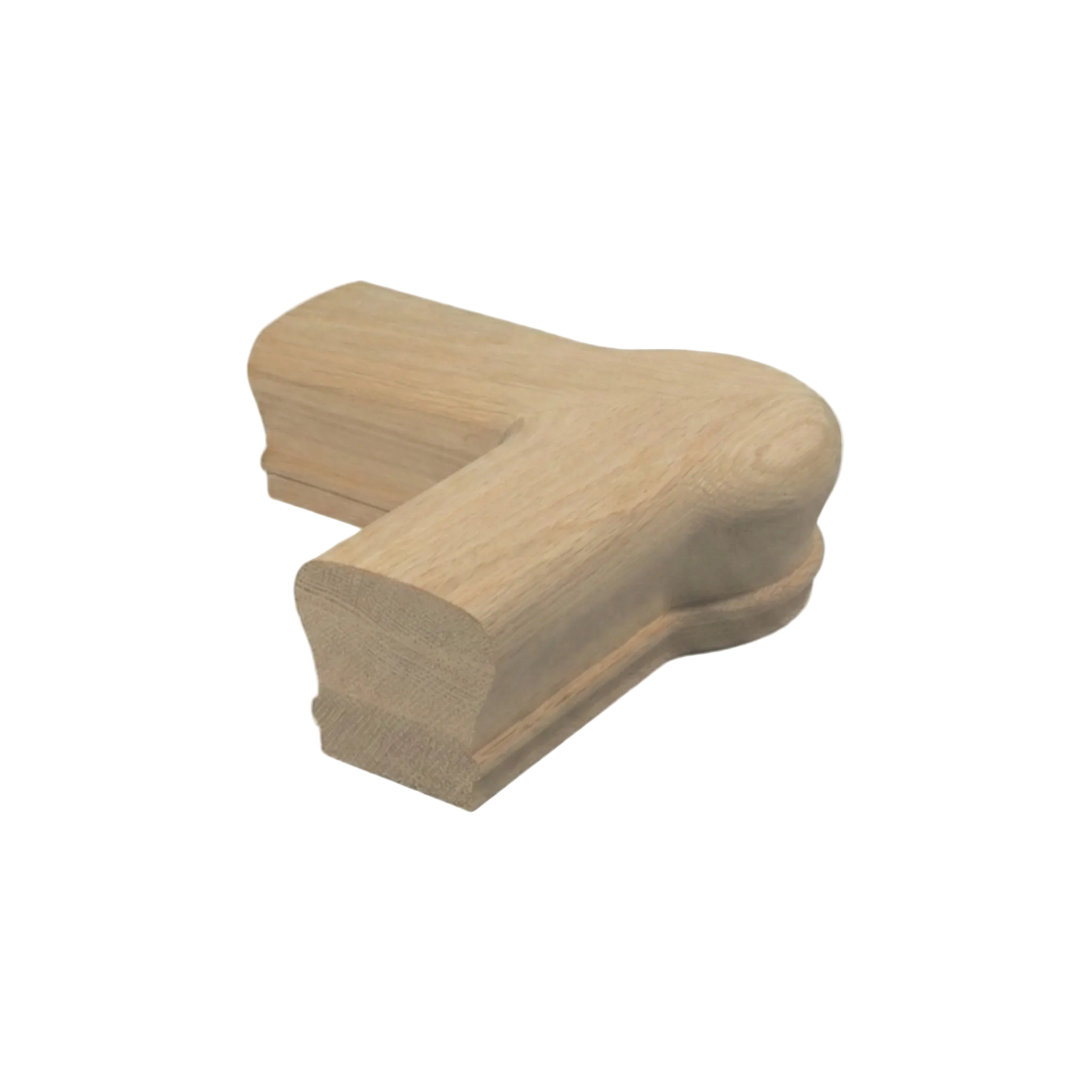 Handrail Fitting 21 - Level Quarter Turn w/ Cap