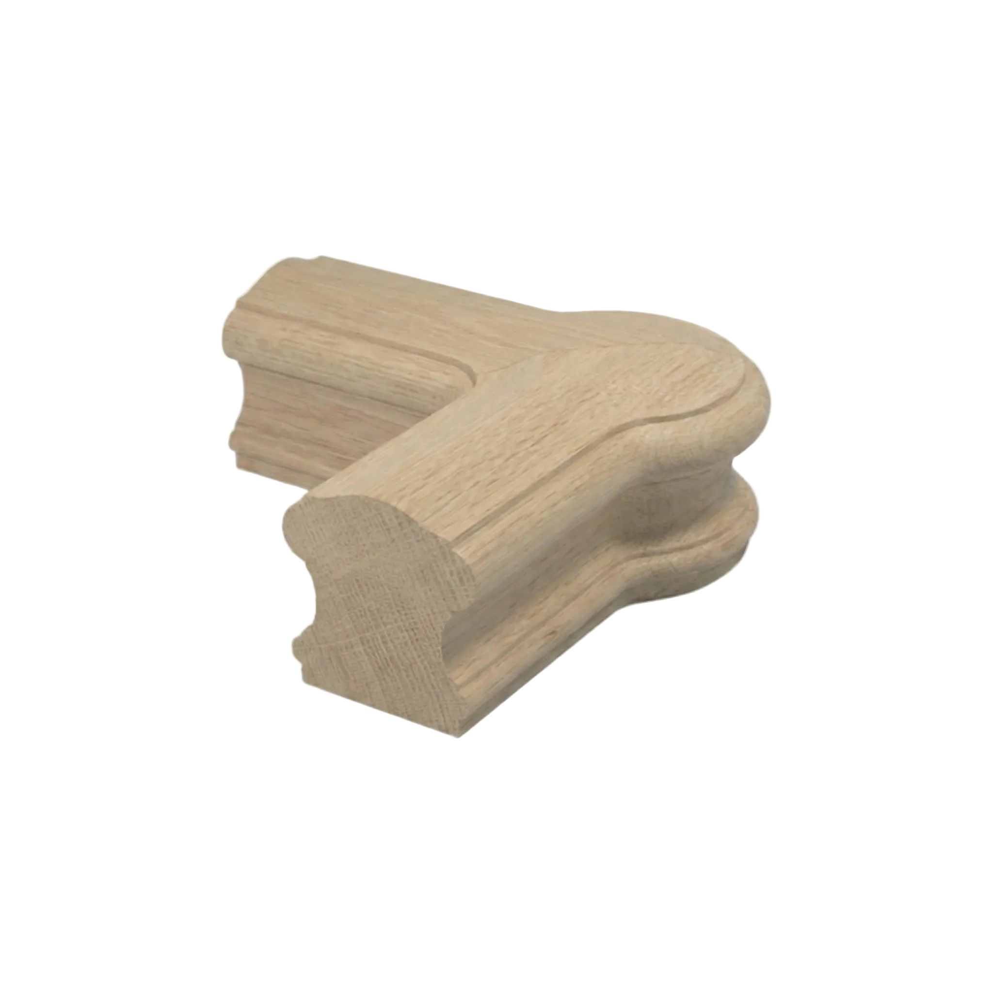 Handrail Fitting 21 - Level Quarter Turn w/ Cap