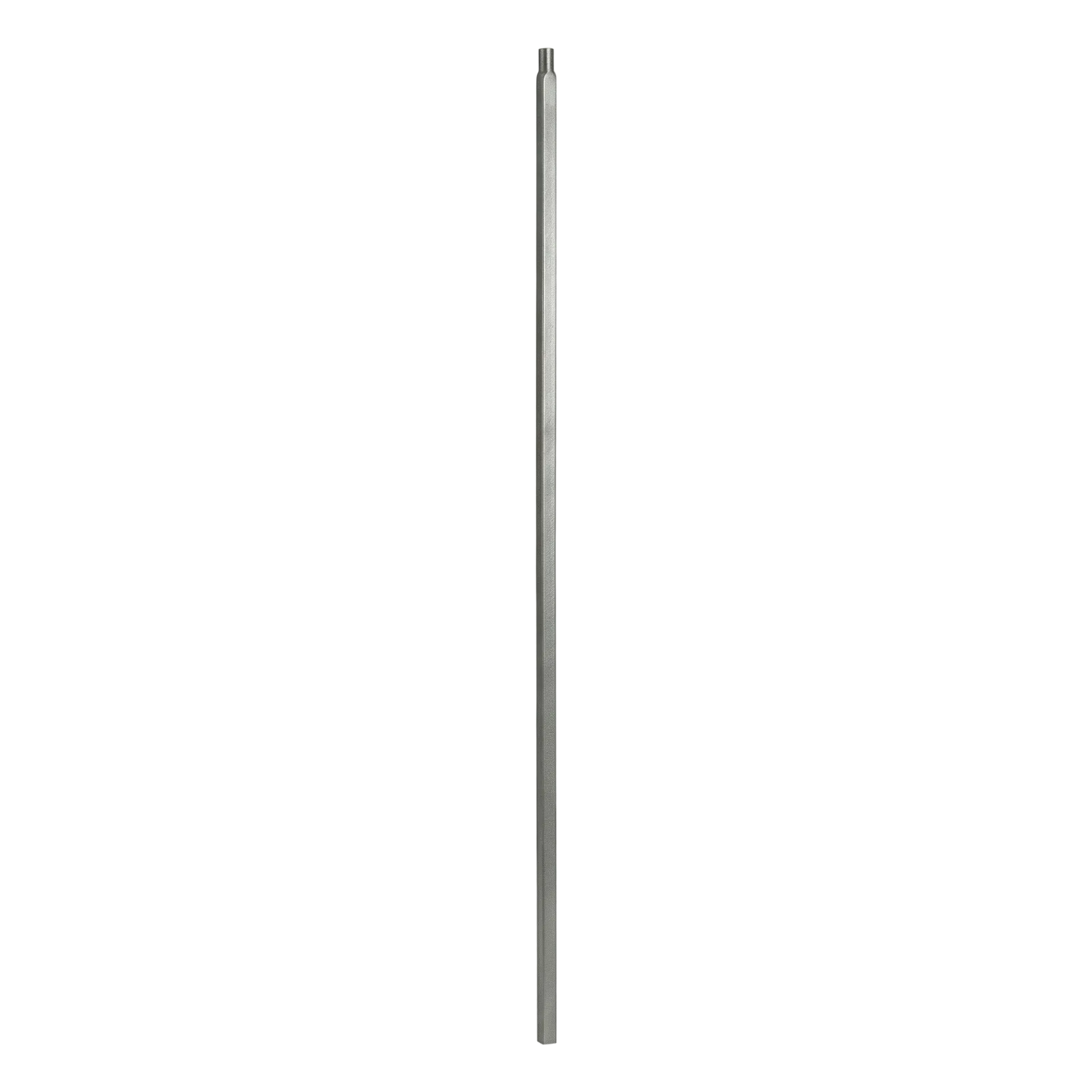 T-01 - 1/2" Square Metal Baluster - Plain