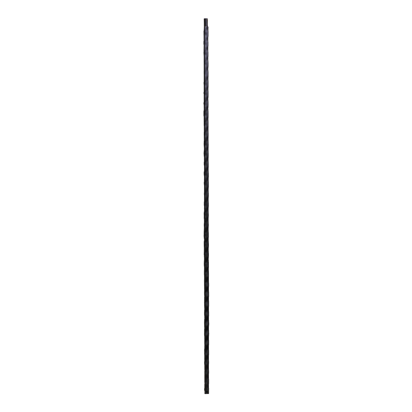 T-01HE - 9/16" Hammered Edge Metal Baluster - Plain