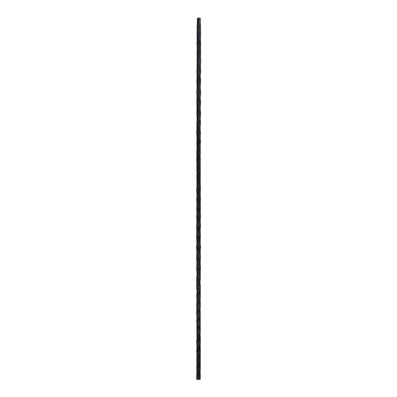 T-01IRHF - 1/2" Hammered Metal Baluster - Plain