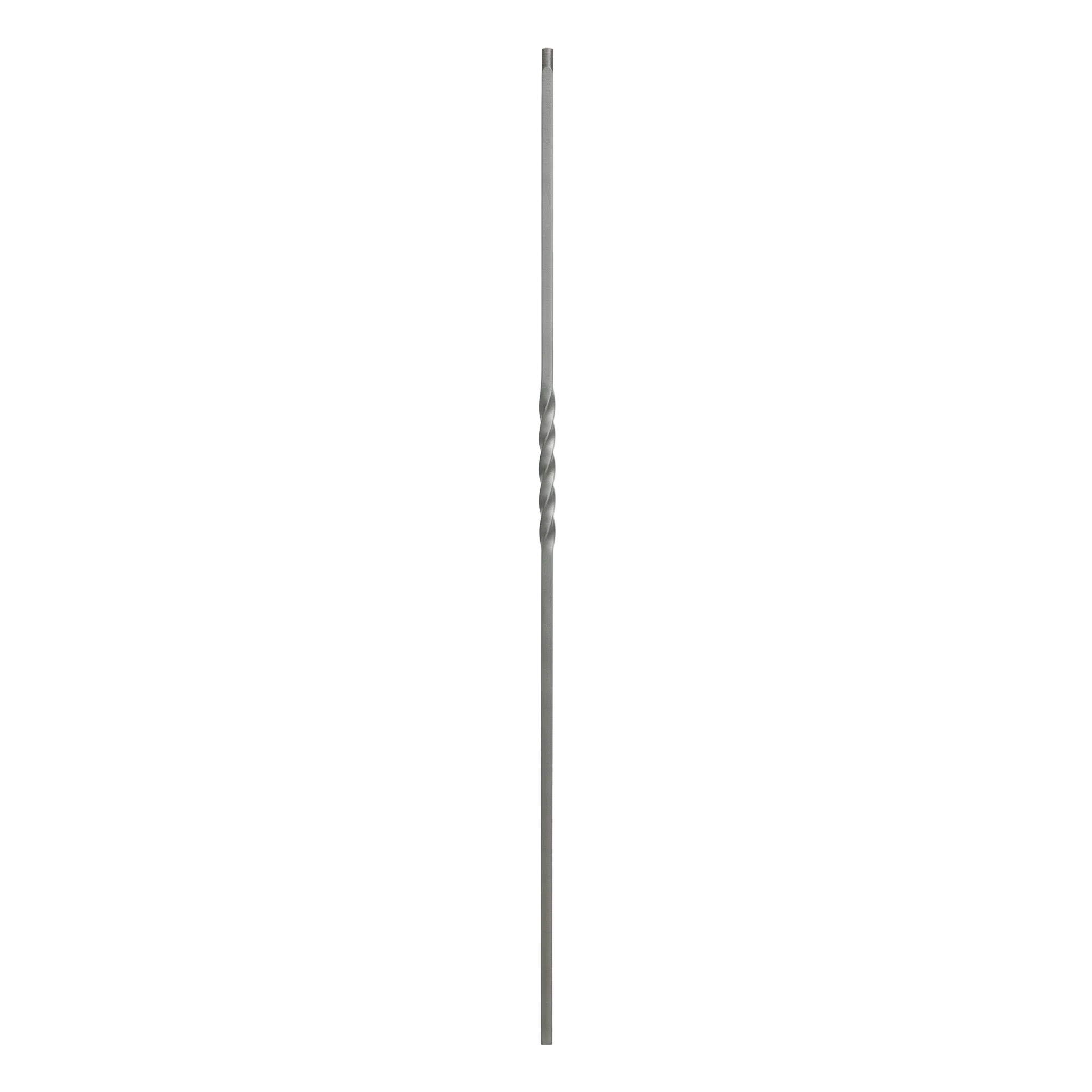 T-02 - 1/2" Square Metal Baluster - Single Twist