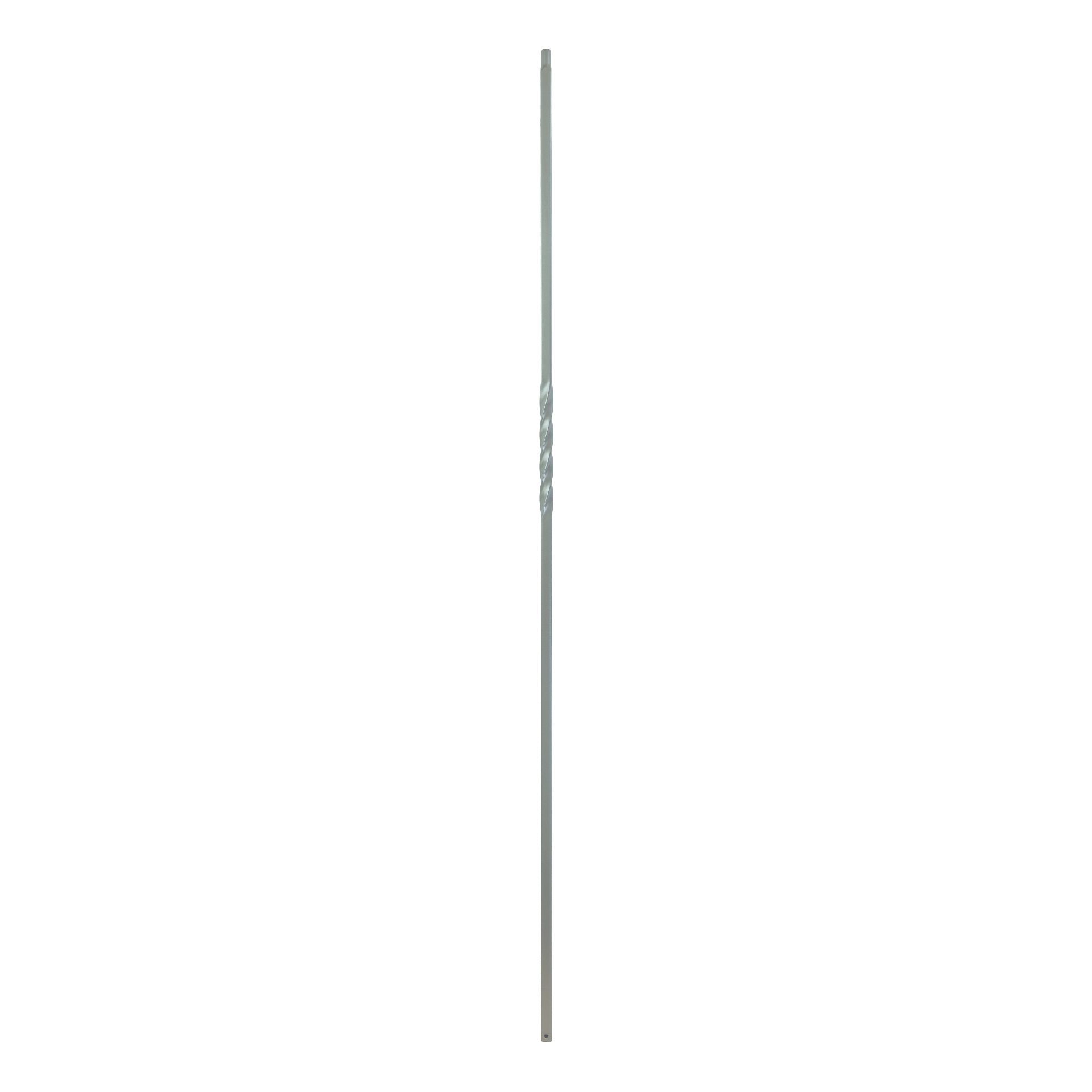 T-02 - 1/2" Square Metal Baluster - Single Twist