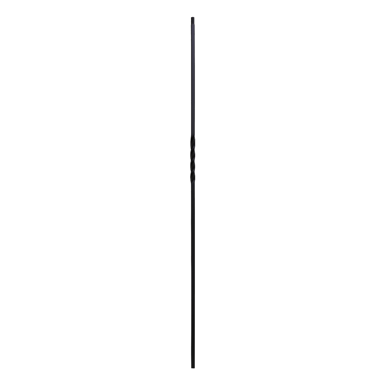 T-02 - 1/2" Square Metal Baluster - Single Twist