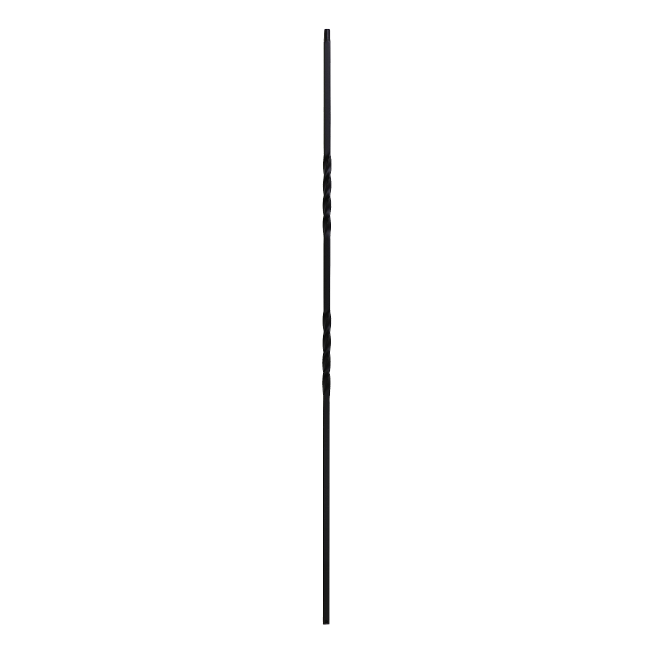 T-03 - 1/2" Square Metal Baluster - Double Twist