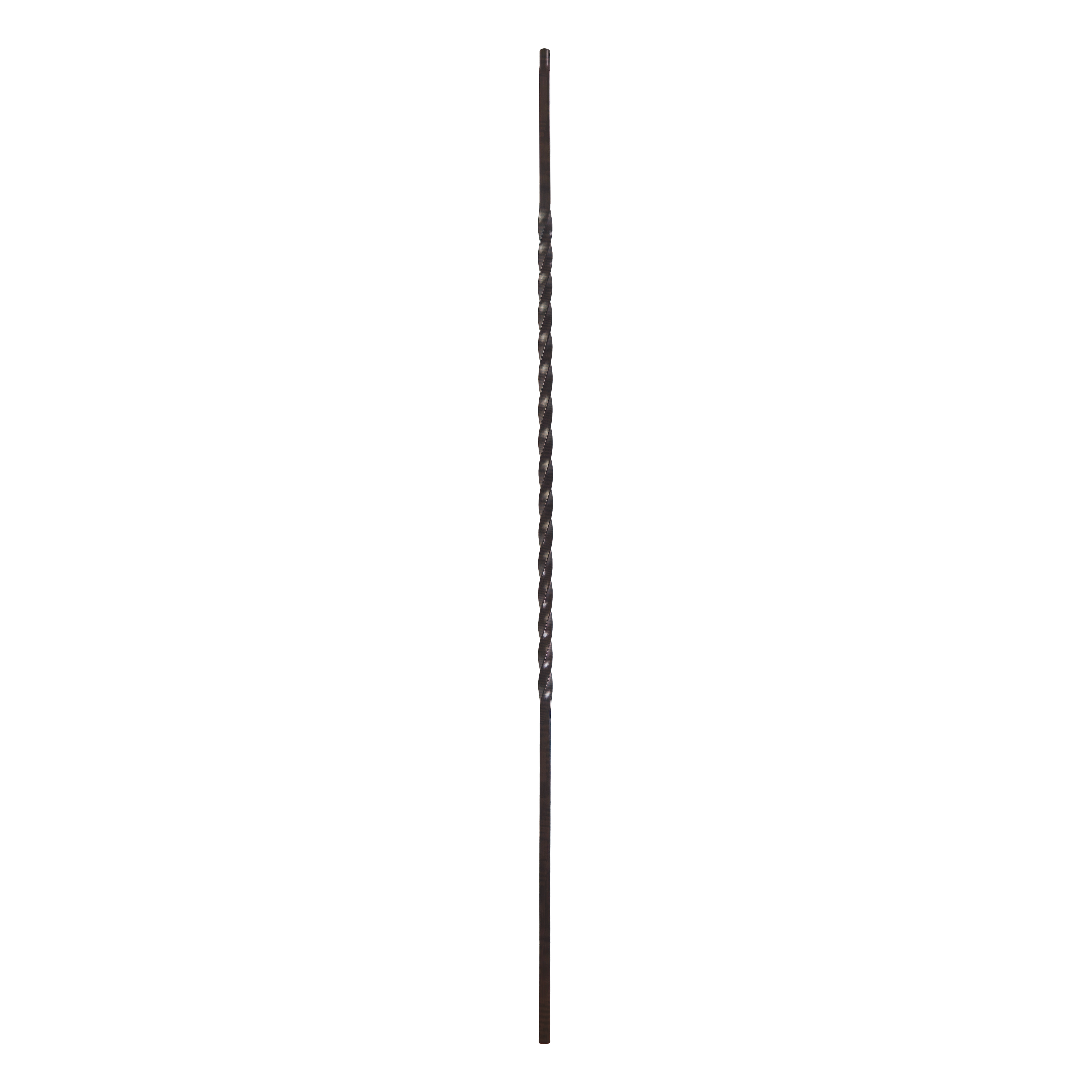 T-1.21 - 1/2" Square Metal Baluster - Long Twist