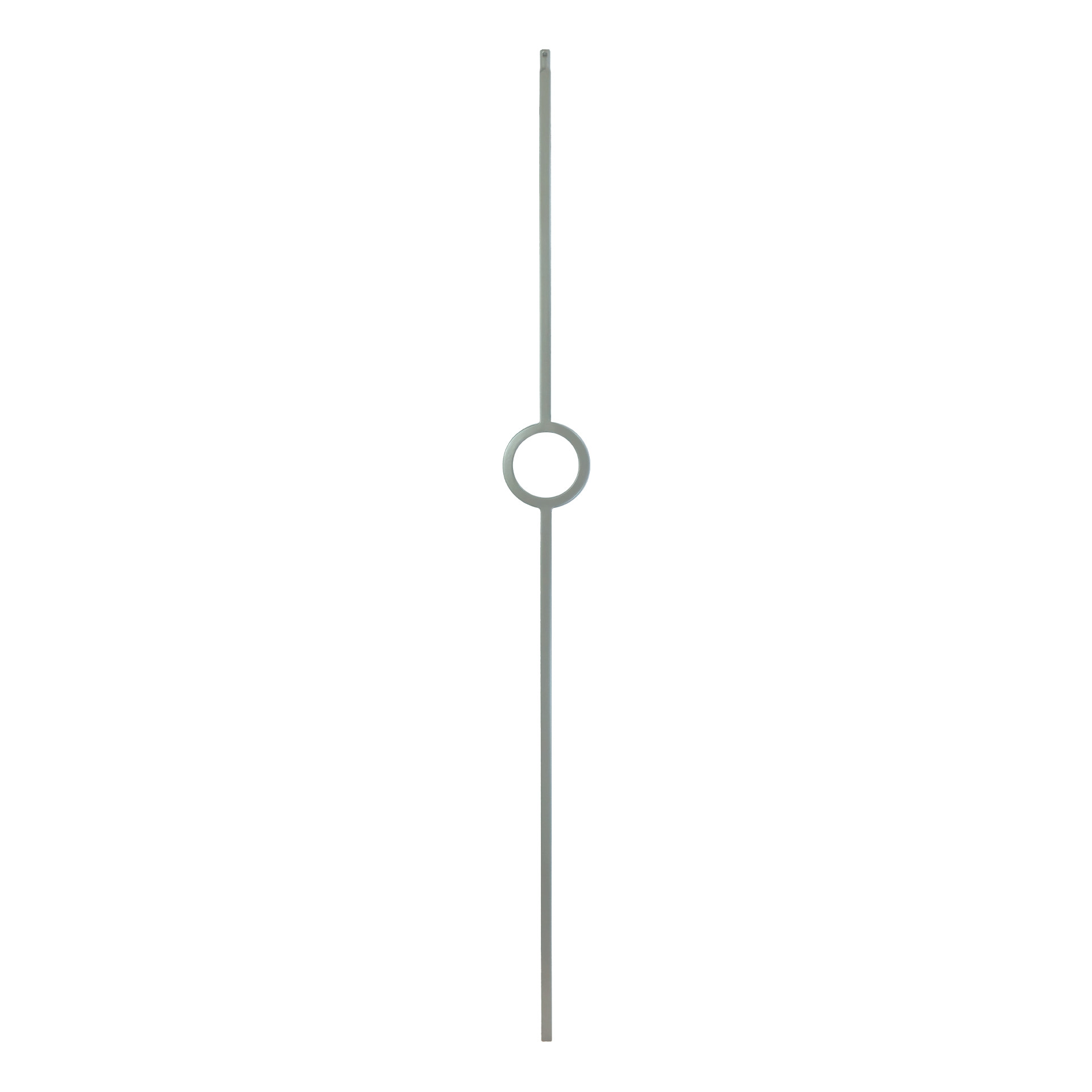 T-1.30 - 1/2" Square Metal Baluster - Single Ring