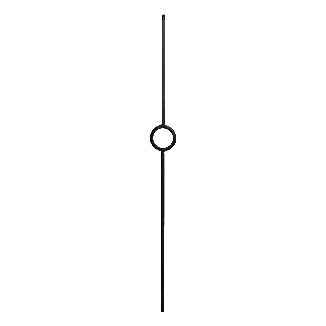 T-1.30 - 1/2" Square Metal Baluster - Single Ring