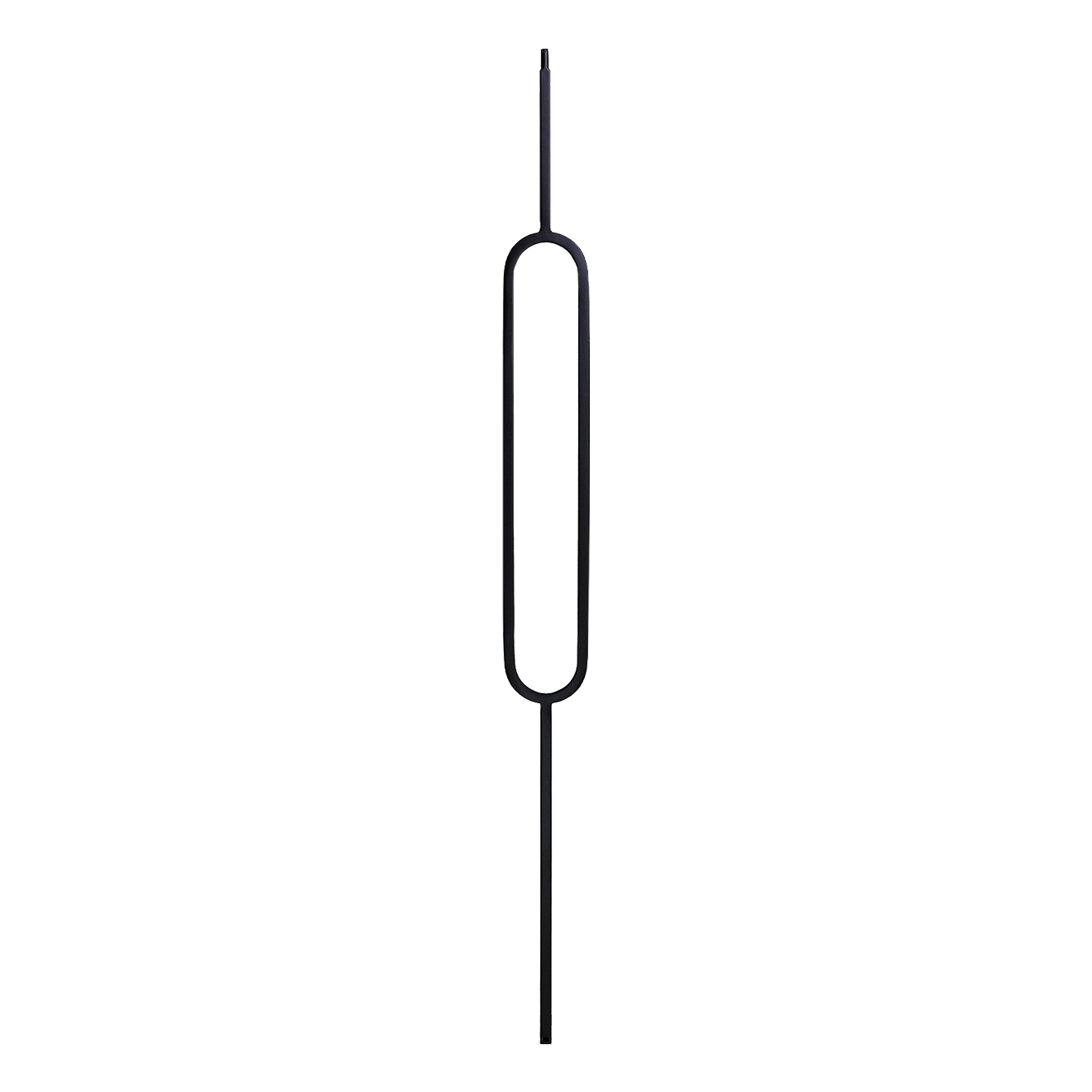 T-6.2 - 1/2" Square Metal Baluster - Oval