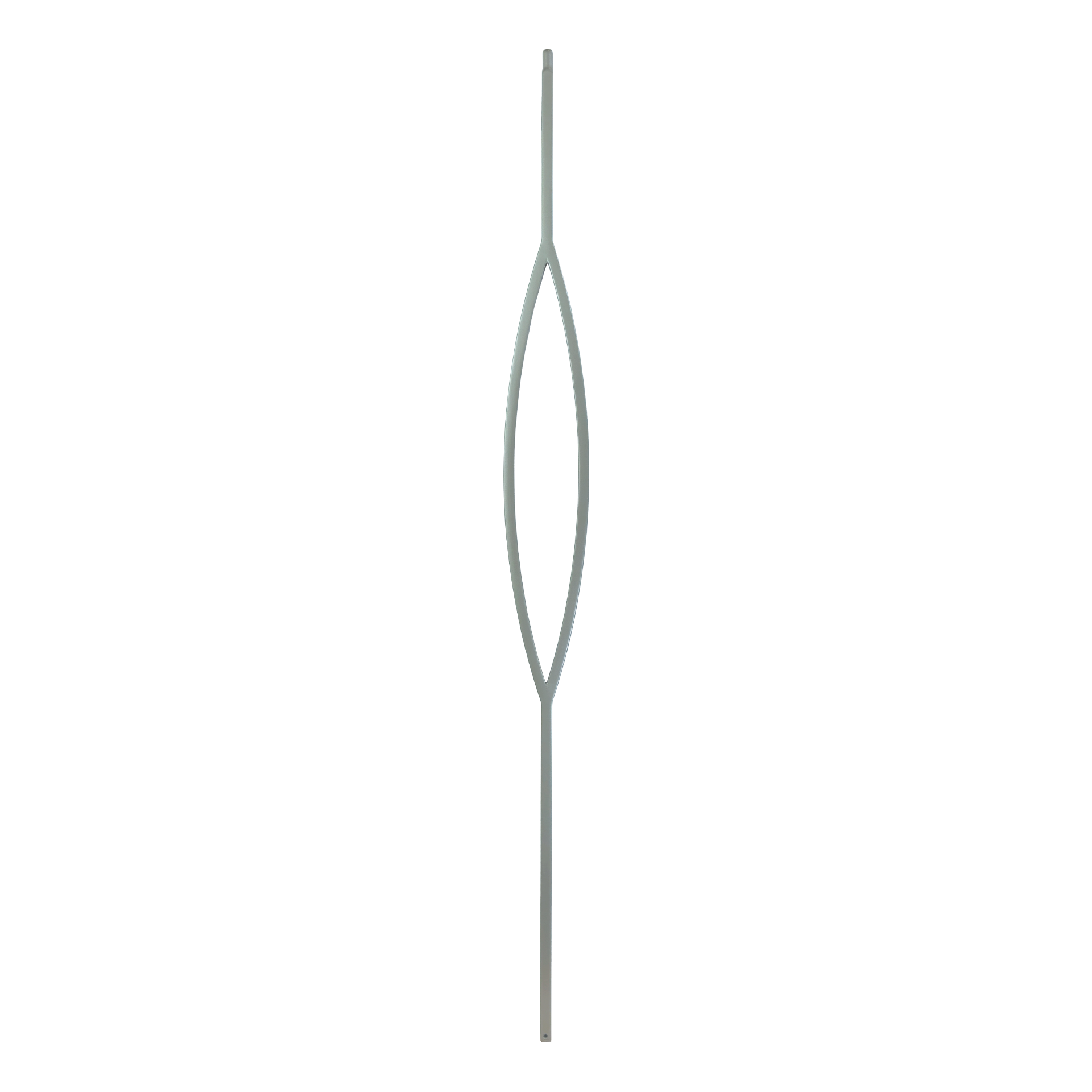 T-6.7 - 1/2" Square Metal Baluster - Oval