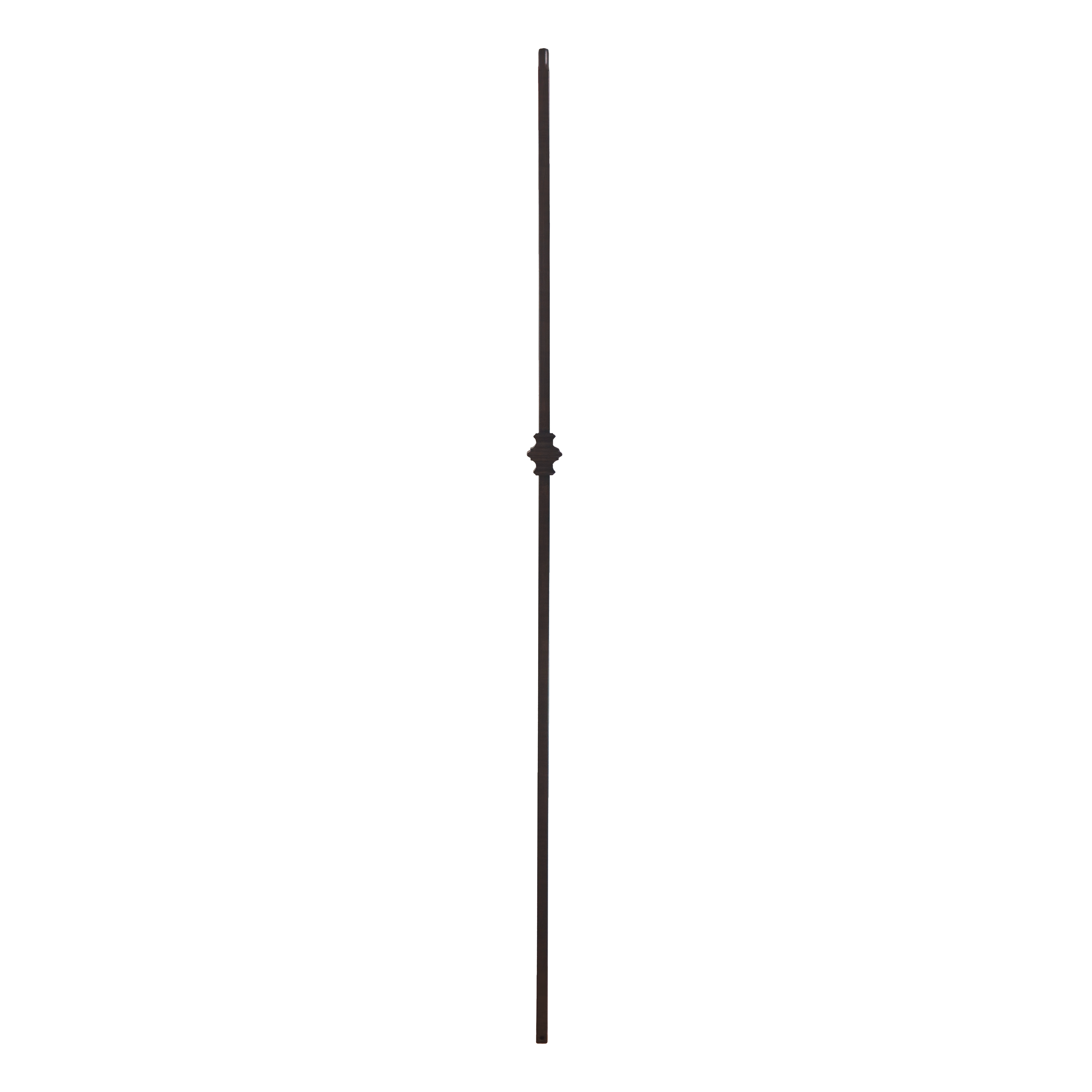 T-60 - 1/2" Square Metal Baluster - Single Knuckle