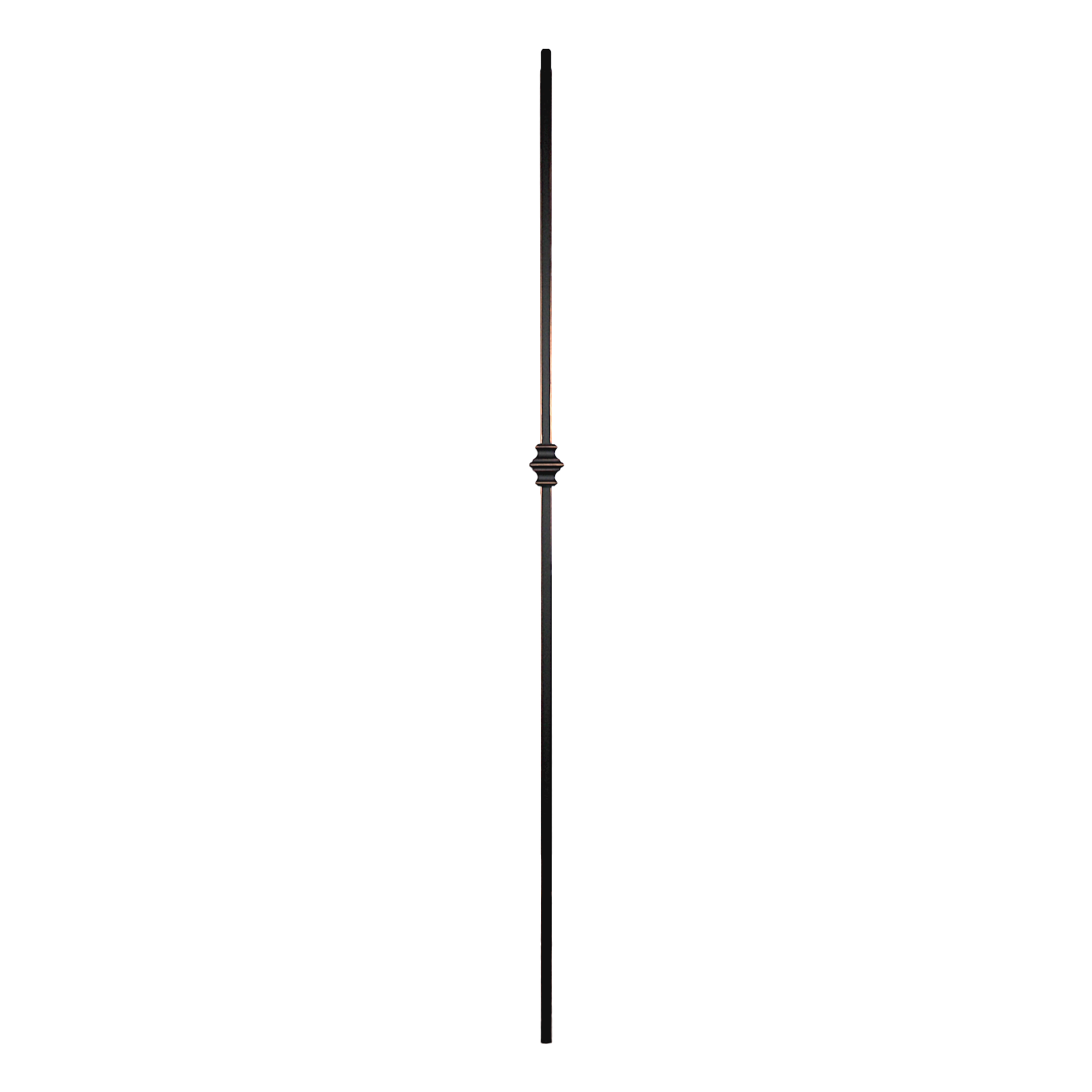 T-60 - 1/2" Square Metal Baluster - Single Knuckle
