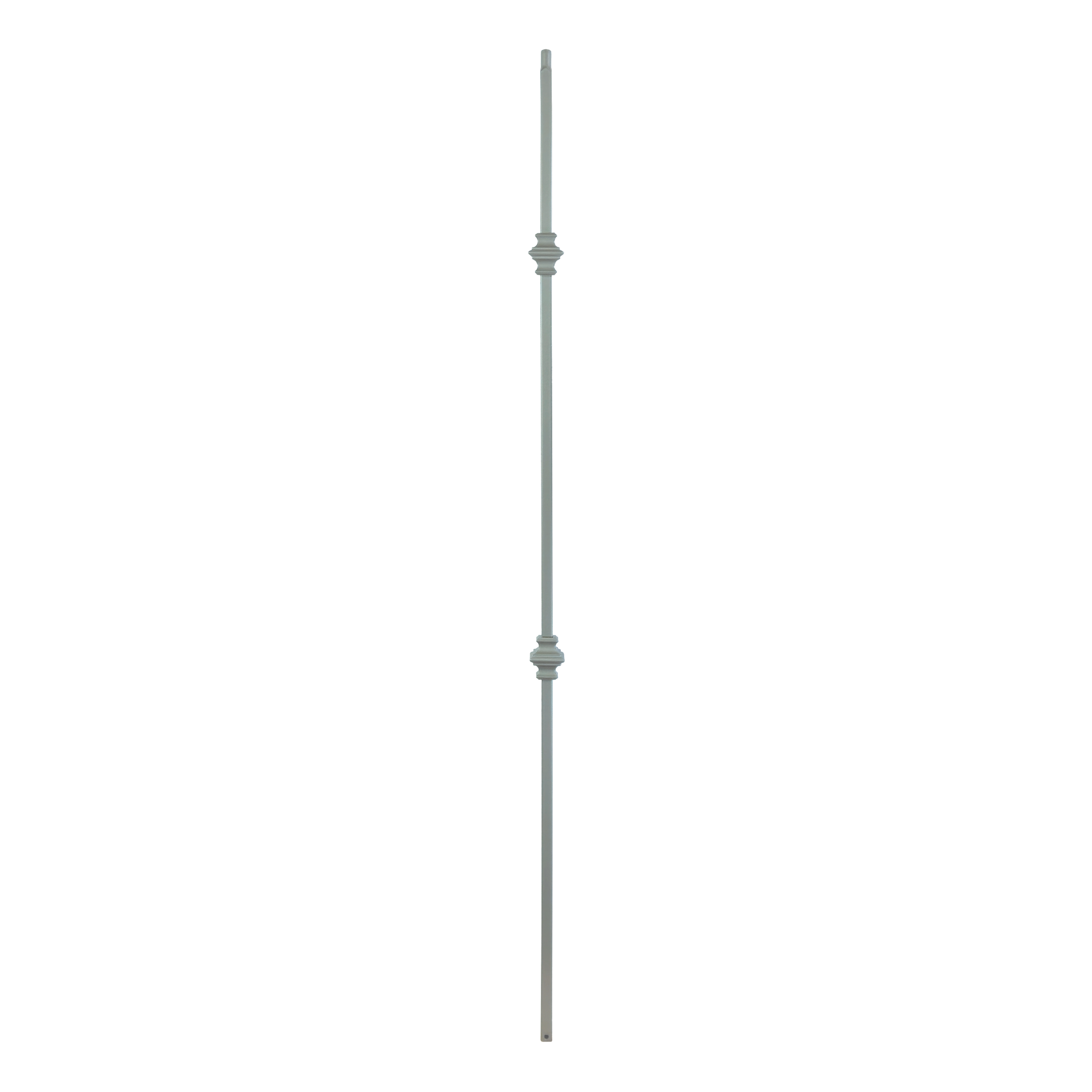 T-61 - 1/2" Square Metal Baluster - Double Knuckle
