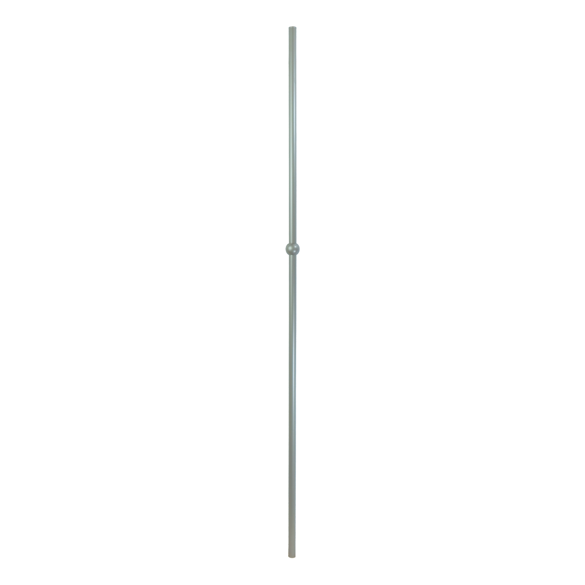 T-8.12 - 9/16" Round Metal Baluster - Single Sphere