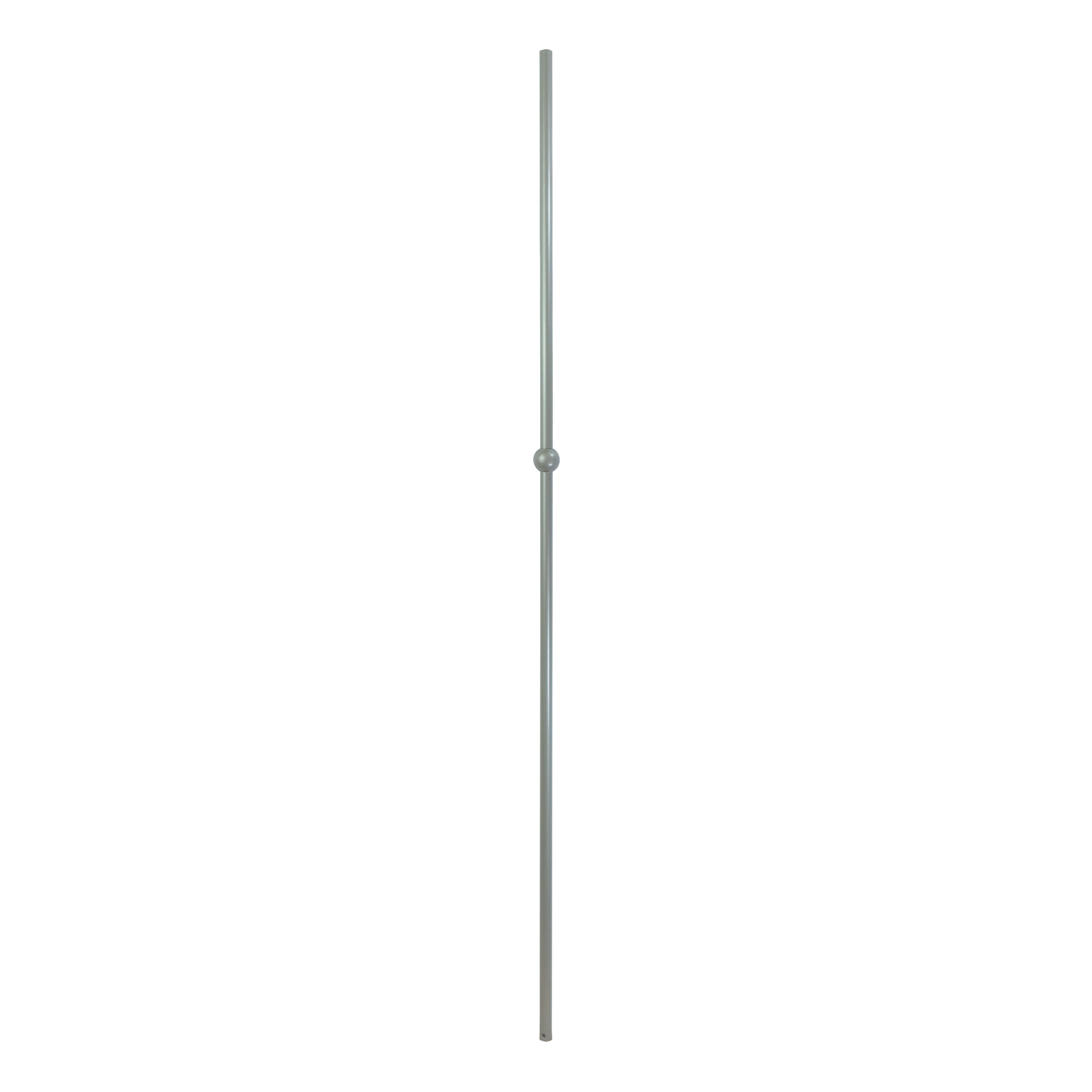 T-8.12.58 - 5/8" Round Metal Baluster - Single Sphere