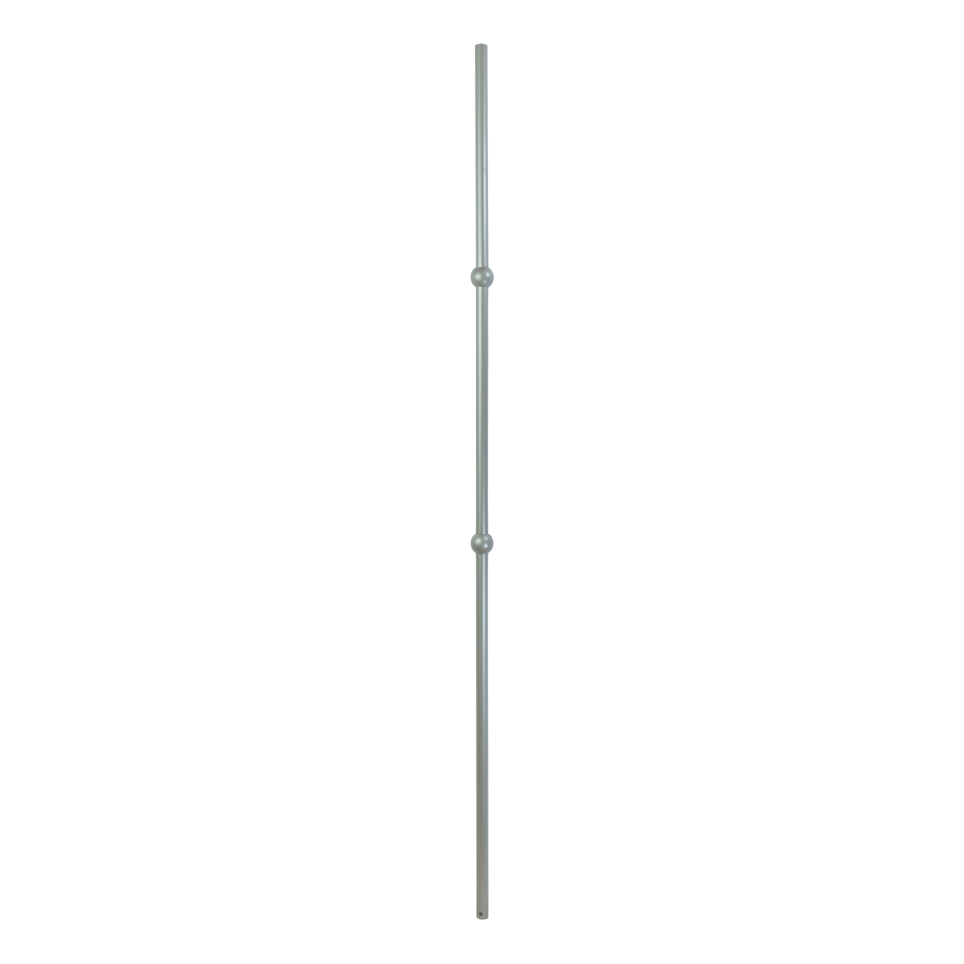 T-8.13 - 9/16" Round Metal Baluster - Double Sphere