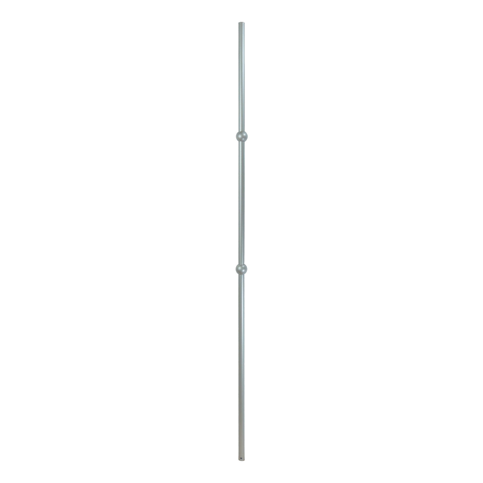 T-8.13.58 - 5/8" Round Metal Baluster - Double Sphere