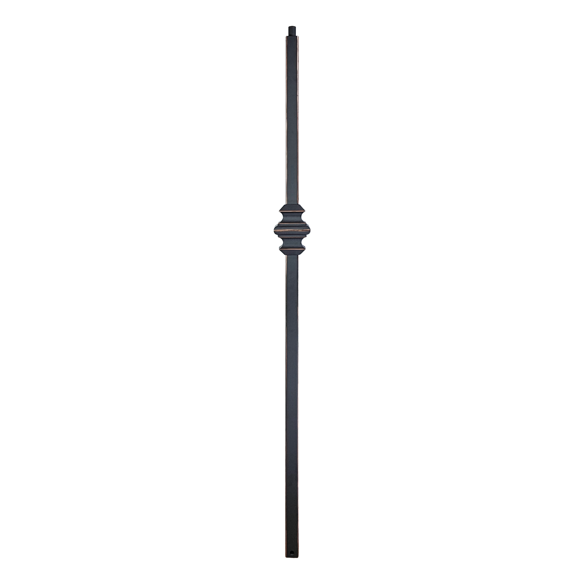 T-NWLKNUCK48 - 1-3/16" Square Metal Newel - Knuckle