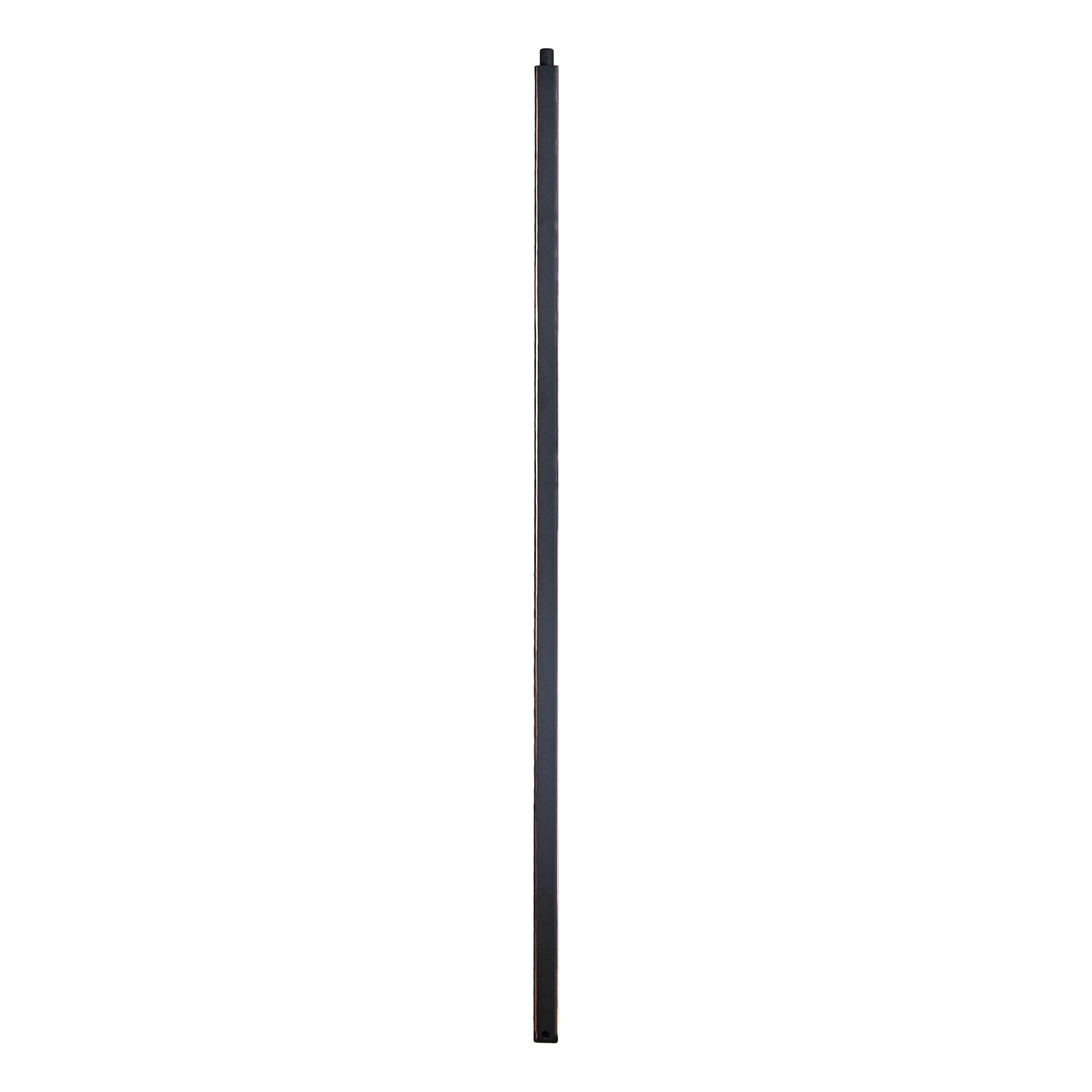 T-NWLPLA48 - 1-3/16" Square Metal Newel - Plain